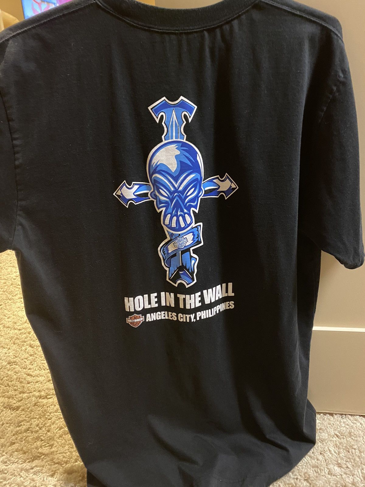 Harley Davidson Hole in the wall Size US XL / EU 56 / 4 - 3 Thumbnail
