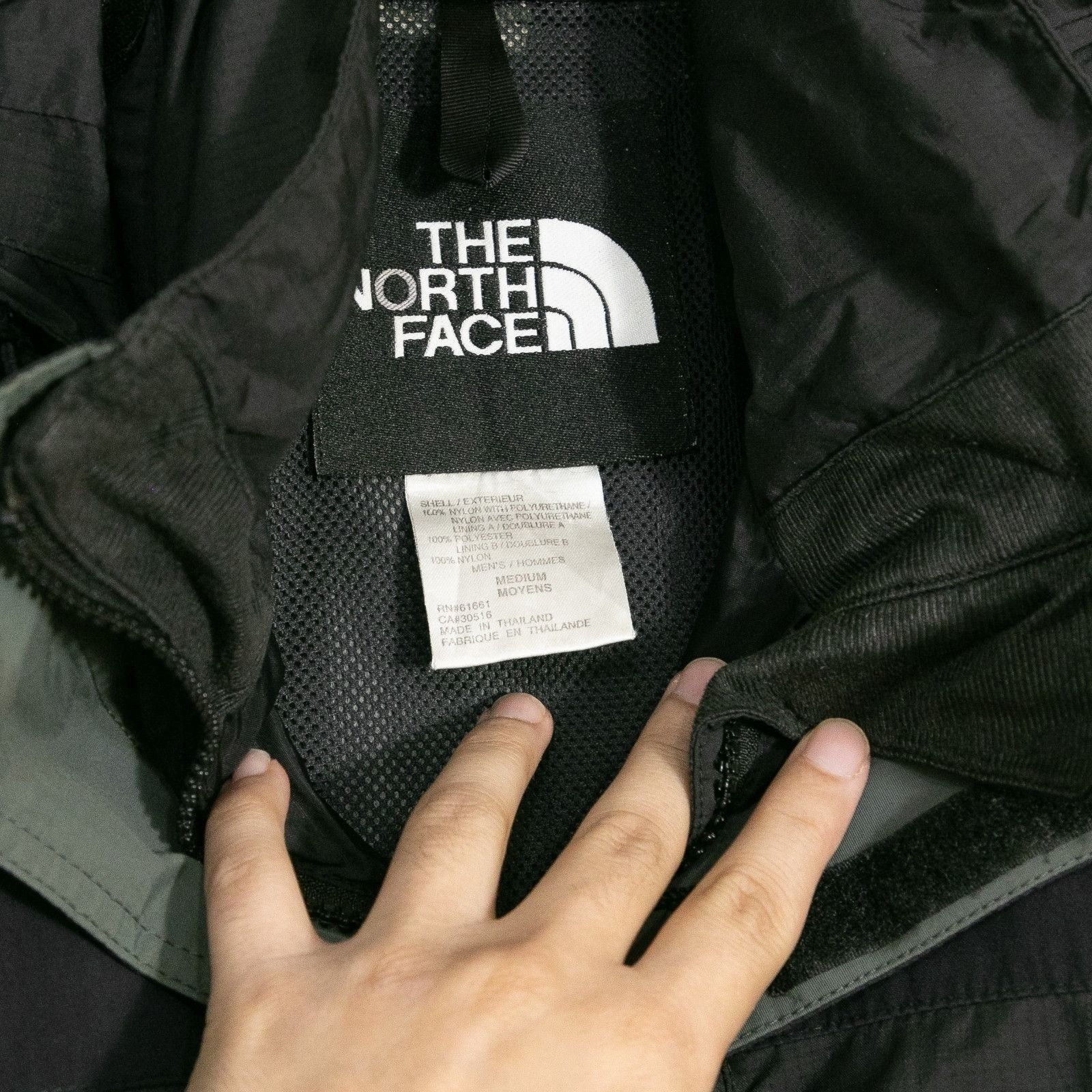 The North Face Vintage 90s The North Face Shell Jacket Mens Medium - Green Size US M / EU 48-50 / 2 - 5 Thumbnail