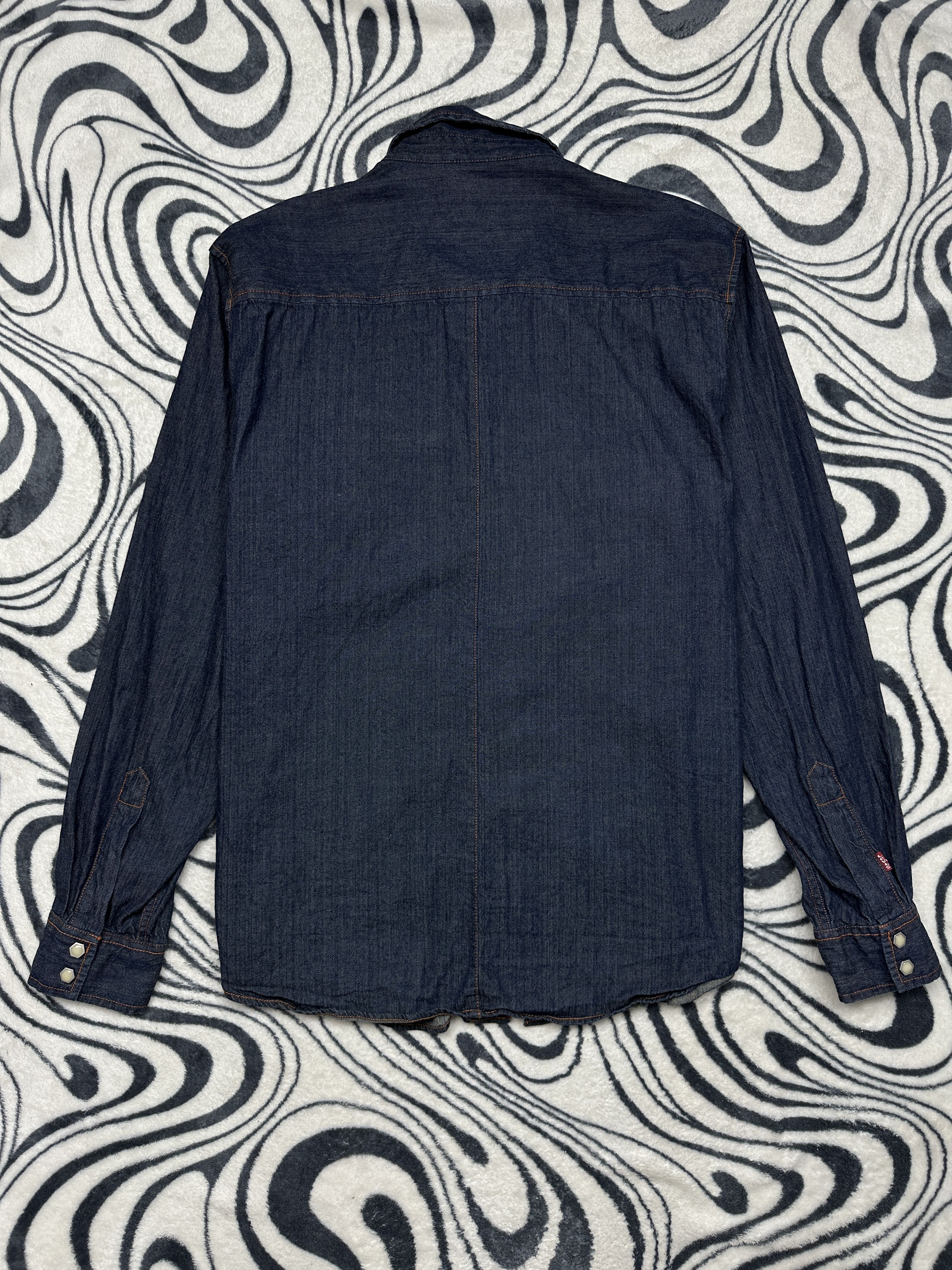 Levi's Levis Red Tab Vintage Mens Denim Shirt Size US XL / EU 56 / 4 - 4 Thumbnail