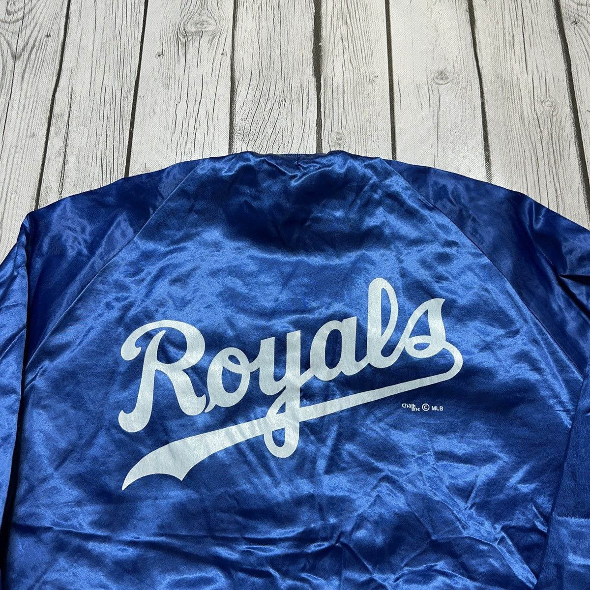 MLB Vintage Kansas City Royals bomber jacket Size US L / EU 52-54 / 3 - 4 Thumbnail