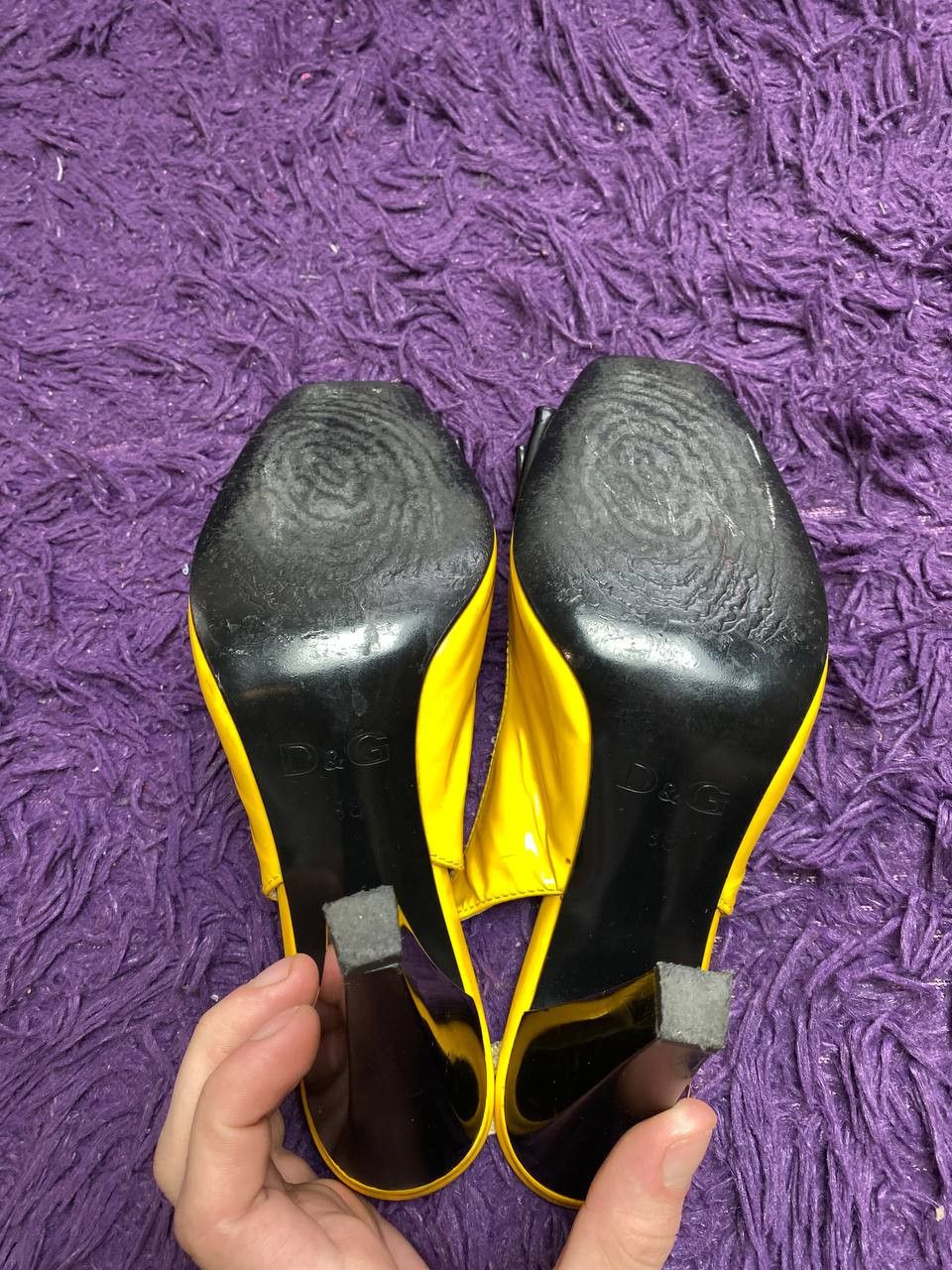 Dolce & Gabbana luxury Heels Dolce&Gabbana Y2K Vintage Size US 8 / IT 38 - 10 Thumbnail