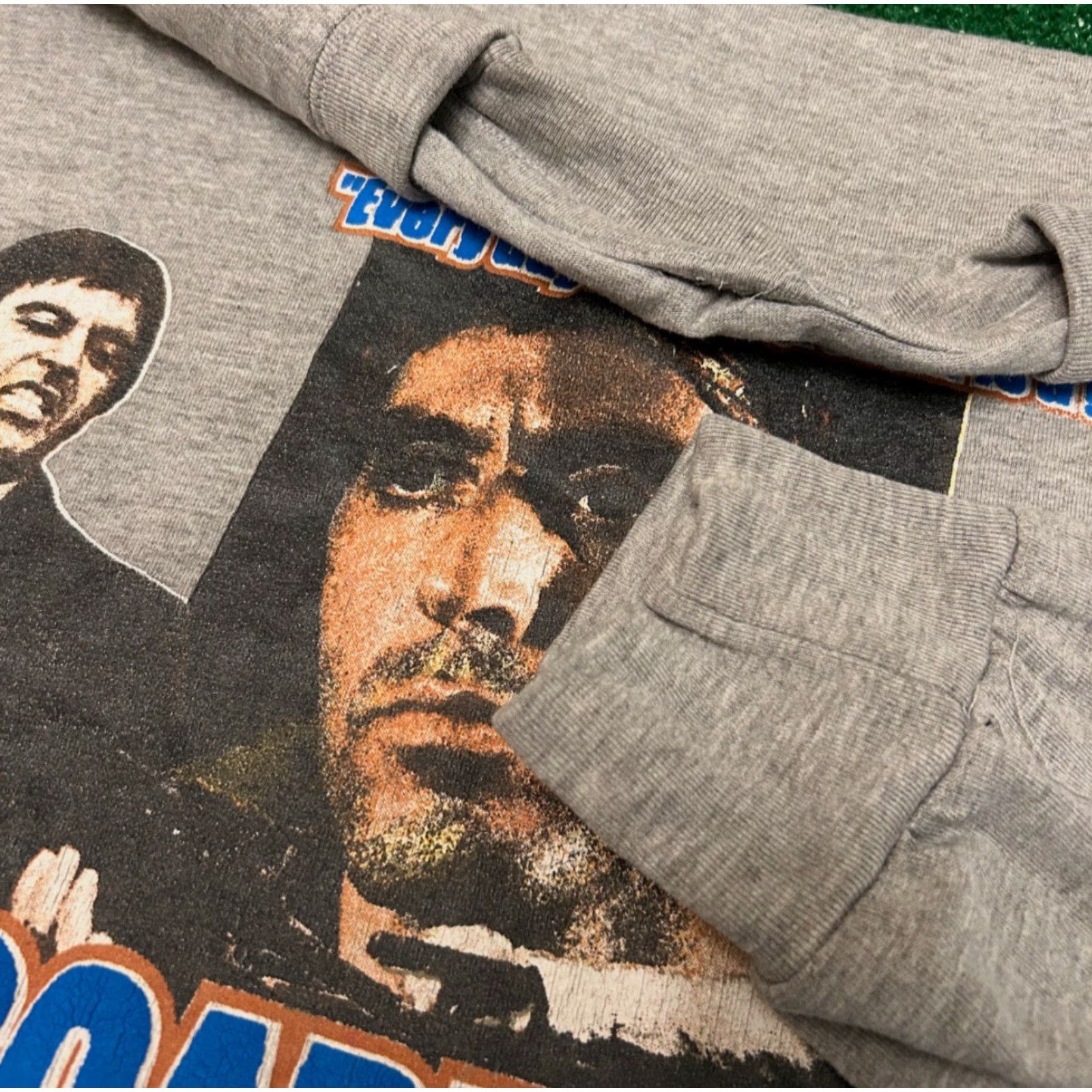 Vintage VINTAGE Scarface Movie Promo Longsleeve Shirt Mens XL Gray 90s Y2K Punk Grunge Hip Hop Sleeve Hit Size US XL / EU 56 / 4 - 3 Thumbnail