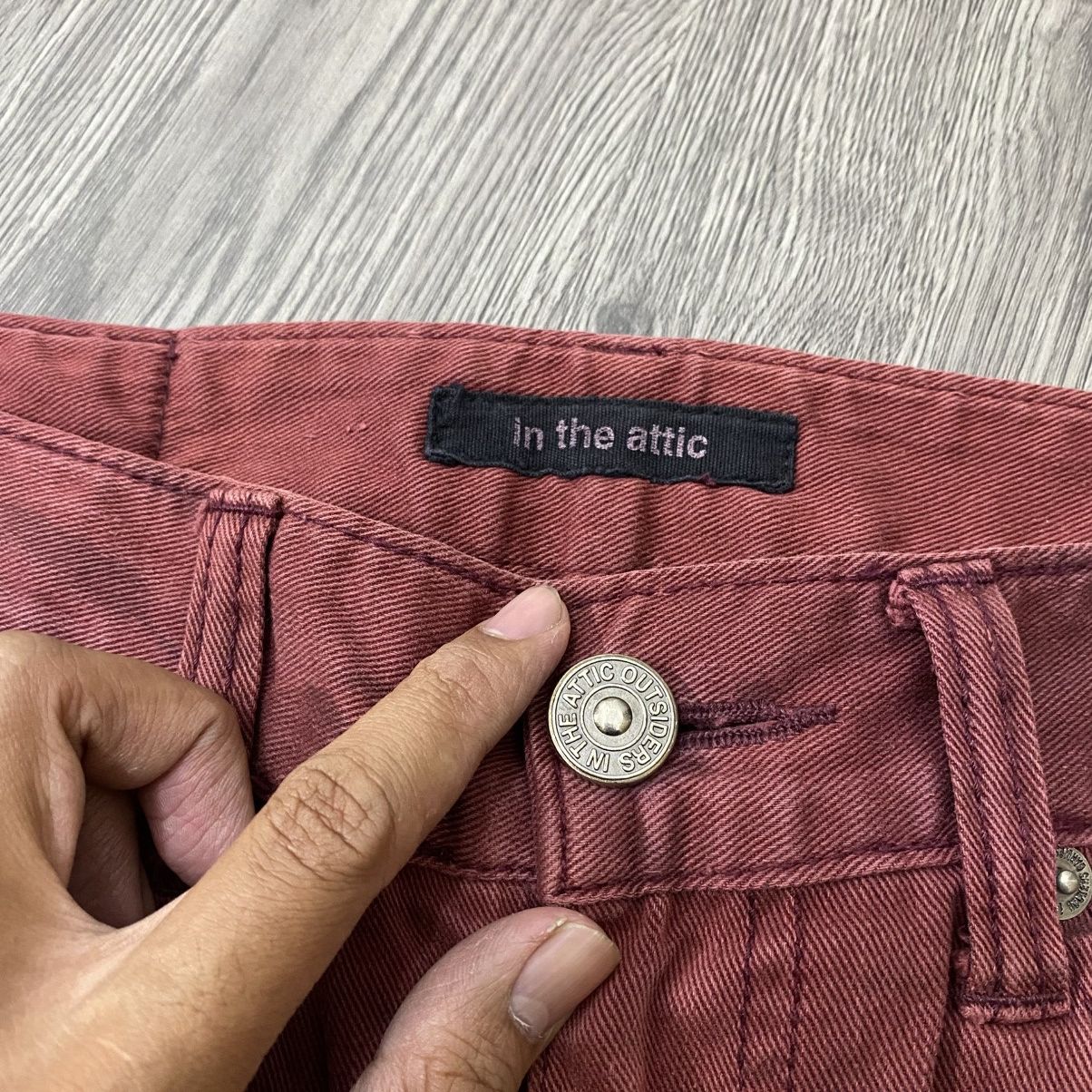 In The Attic 🔥In The Attic Denim Red Pant🔥 Size US 33 - 4 Thumbnail