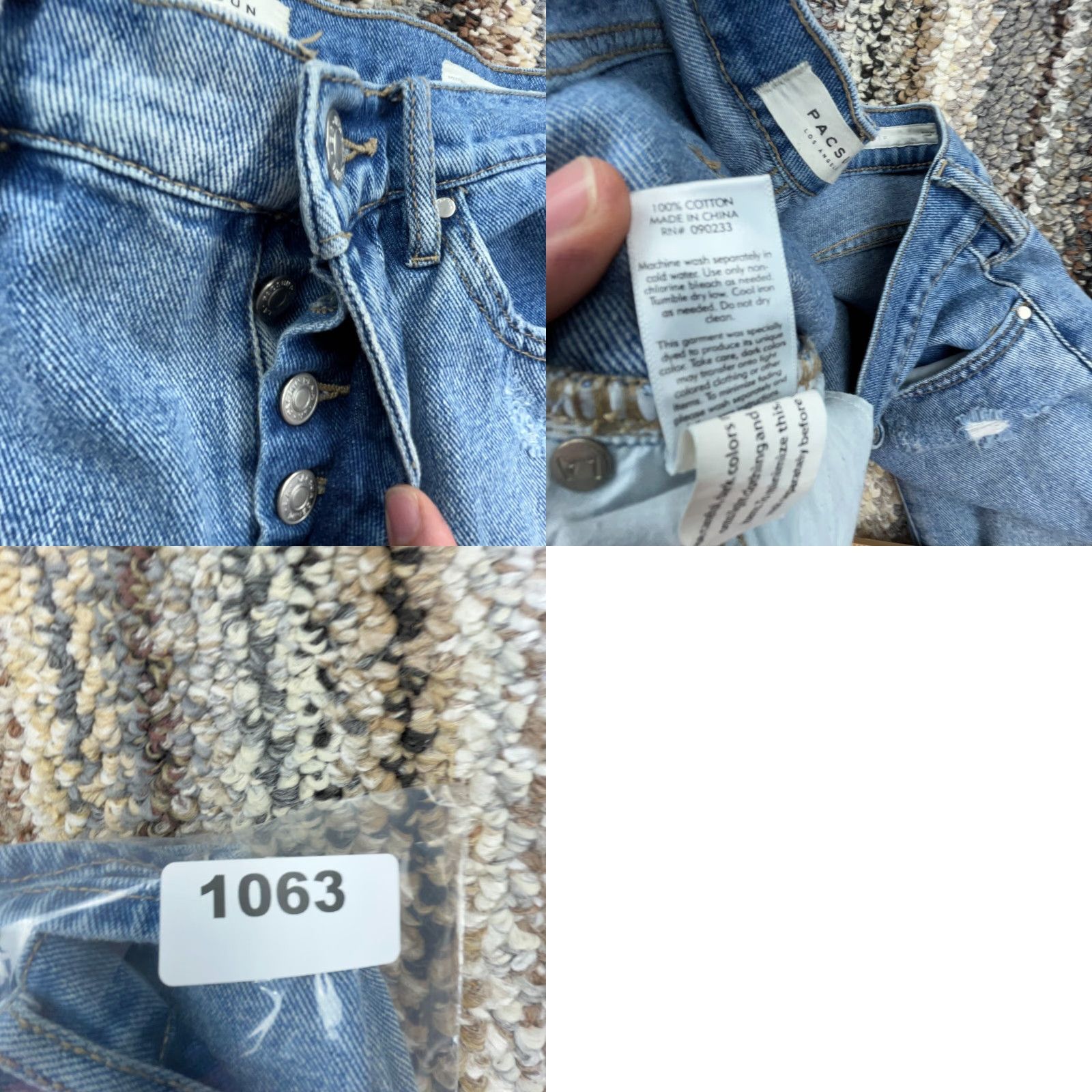 Pacsun Pacsun Jeans Women 27 Boyfriend Fit Med Wash Ripped Holes Button Fly Ladies Pant Size 27" / US 4 / IT 40 - 9 Thumbnail