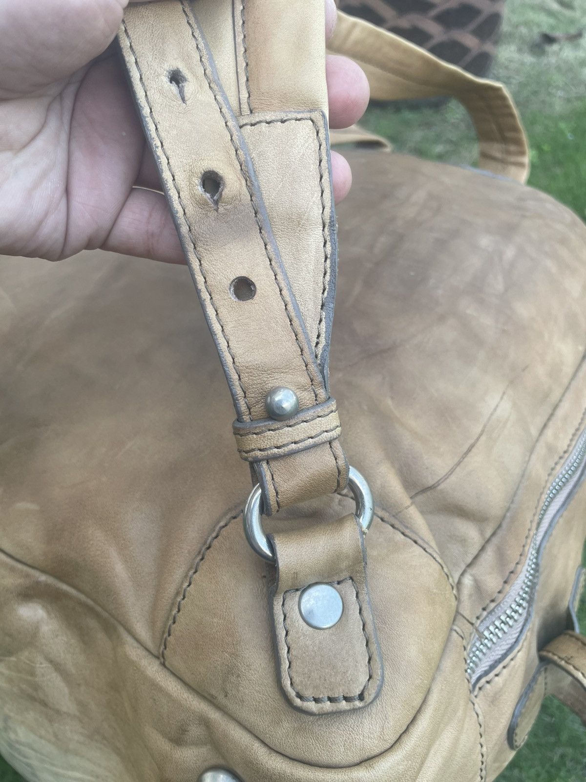 Leather Authentic Italian designer Leather Backpack Size ONE SIZE - 16 Thumbnail