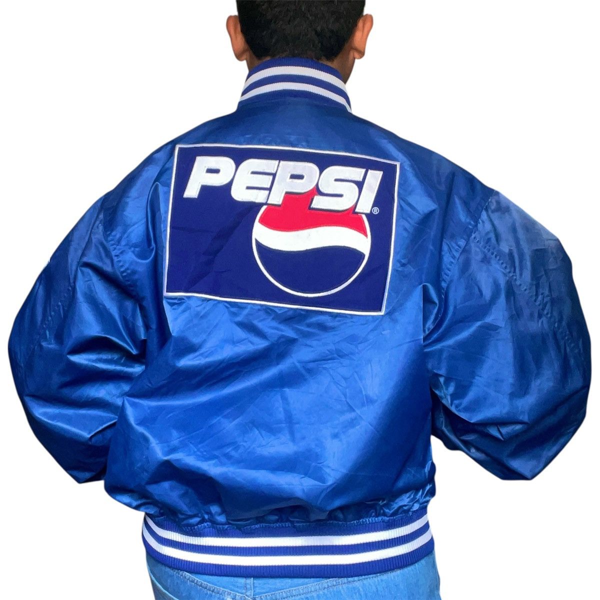 Pepsi GRAIL MLB ICHIRO SUZUKI x PEPSI VARISTY BOMBER JACKET Size US XXL / EU 58 / 5 - 5 Thumbnail
