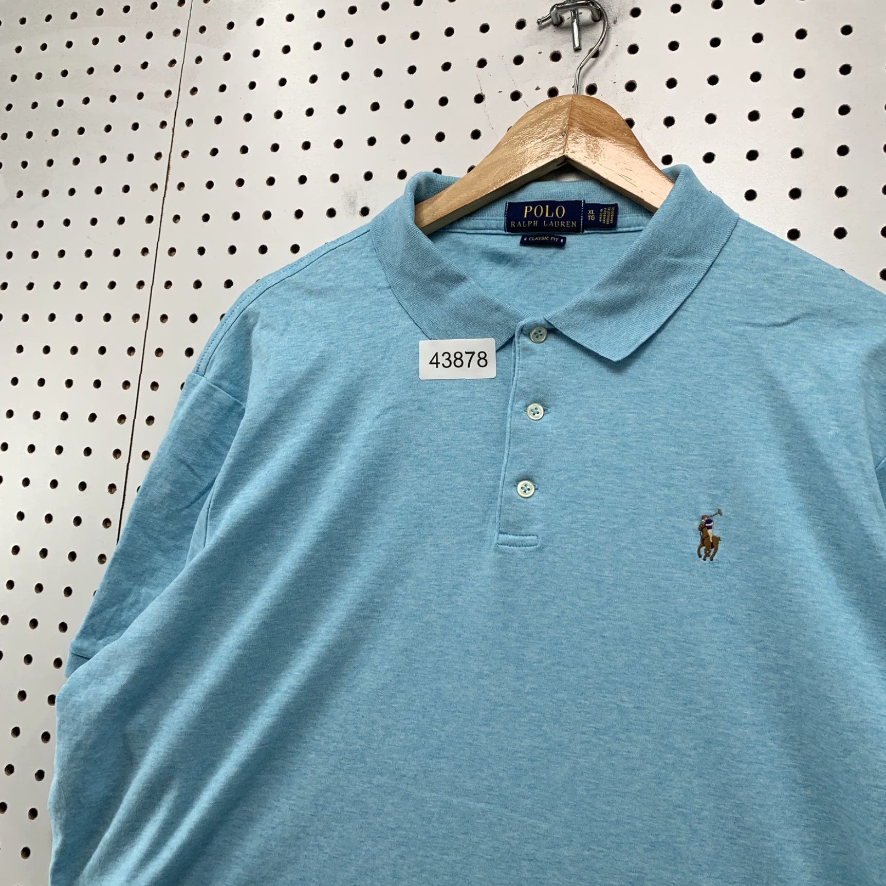 Polo Ralph Lauren Polo Ralph Lauren Collared Shirt Mens XL Blue Classic Fit Preppy Shirt Size US XL / EU 56 / 4 - 3 Thumbnail