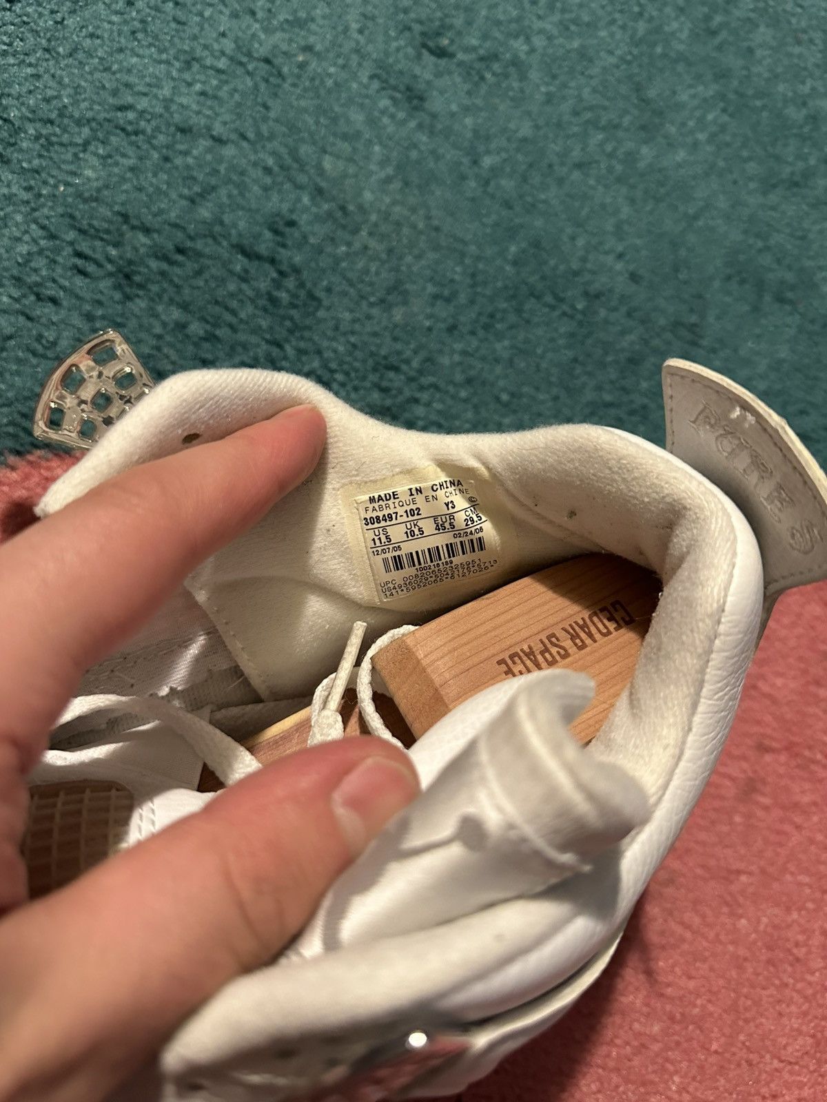Jordan Brand Air Jordan 4 Retro Pure Money (2006) Size US 11.5 / EU 44-45 - 15 Thumbnail