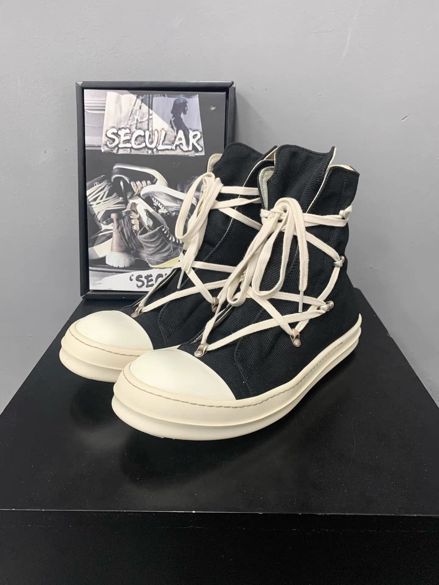 Rick Owens Rick Owens Pentagram Big Converse K34 Size US 10 / EU 43 - 1 Thumbnail