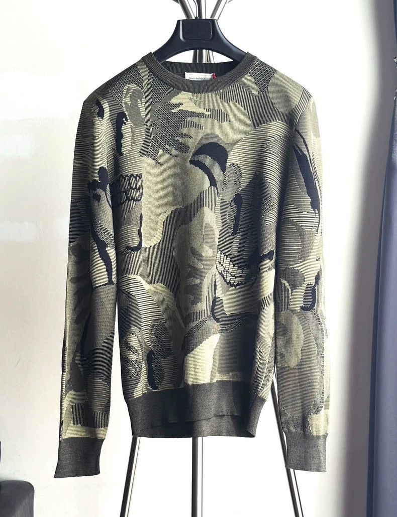 Alexander Mcqueen Printed sweater