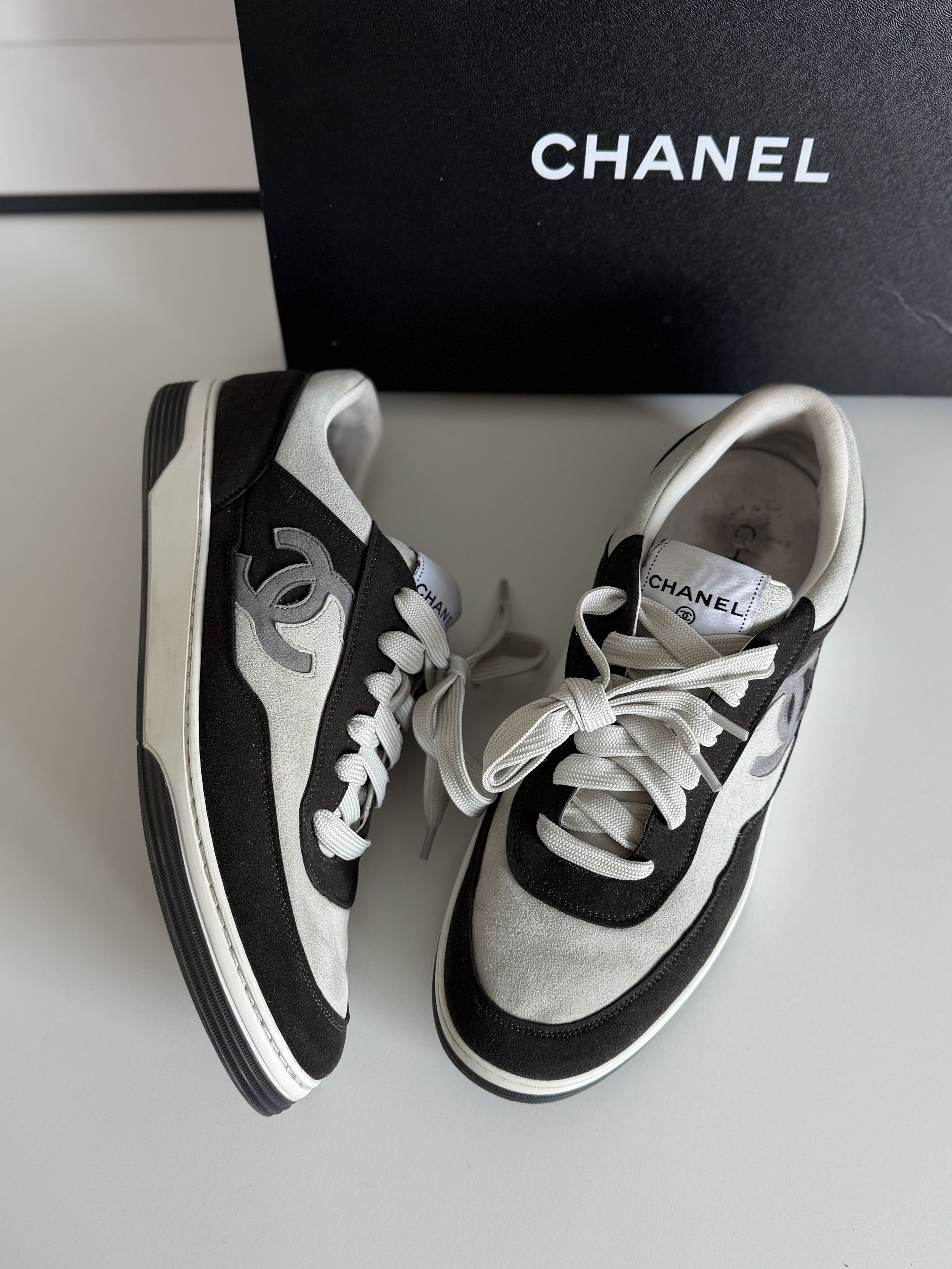 Chanel Chanel cc sneakers | size 45 Size US 12 / EU 45 - 4 Thumbnail