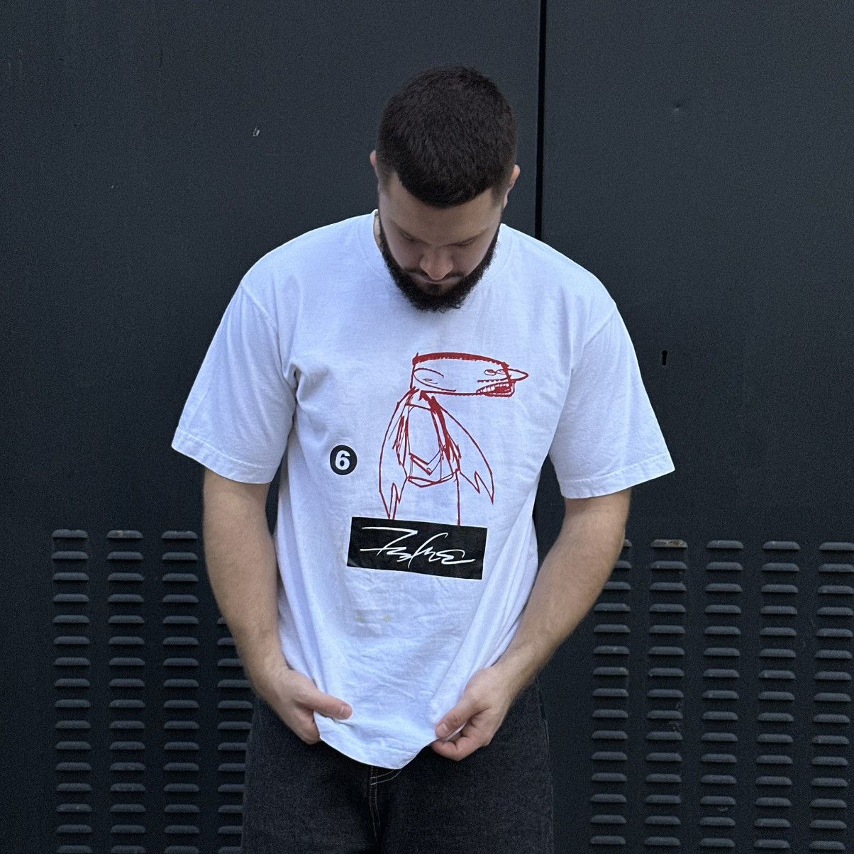 Uniqlo Vintage Future Laboratories & Uniqlo T-shirts Trashed Japan Size US M / EU 48-50 / 2 - 1 Thumbnail