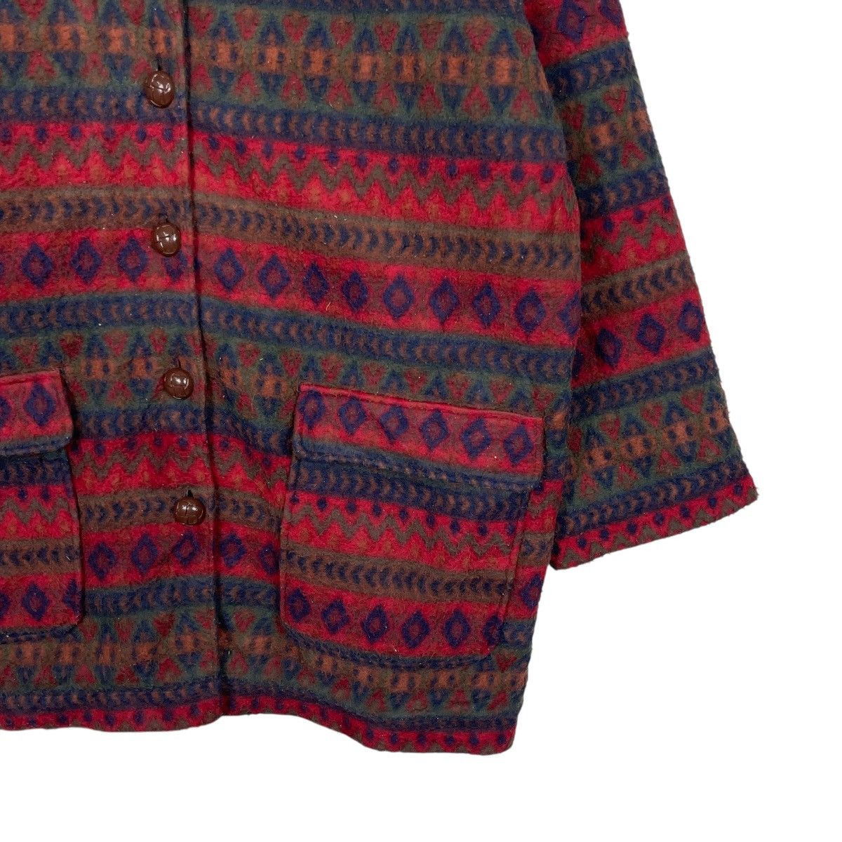 Japanese Brand Japanese Brand Trotter 245 Multicolor Abstract Jacket Size US L / EU 52-54 / 3 - 4 Thumbnail
