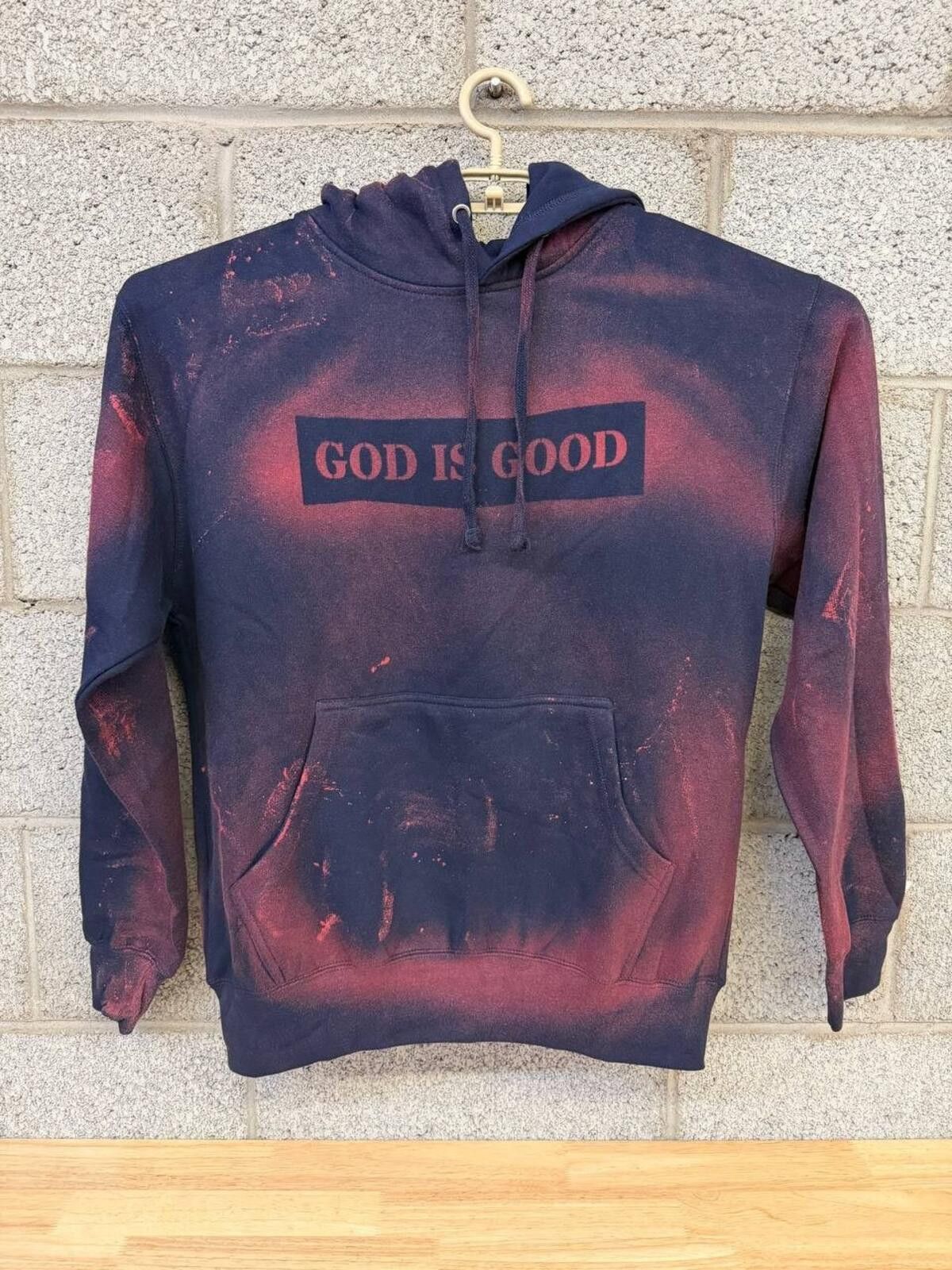 Other God Is Good Protect Ya Peace Hoodie M Black Streetwear Size US M / EU 48-50 / 2 - 1 Thumbnail