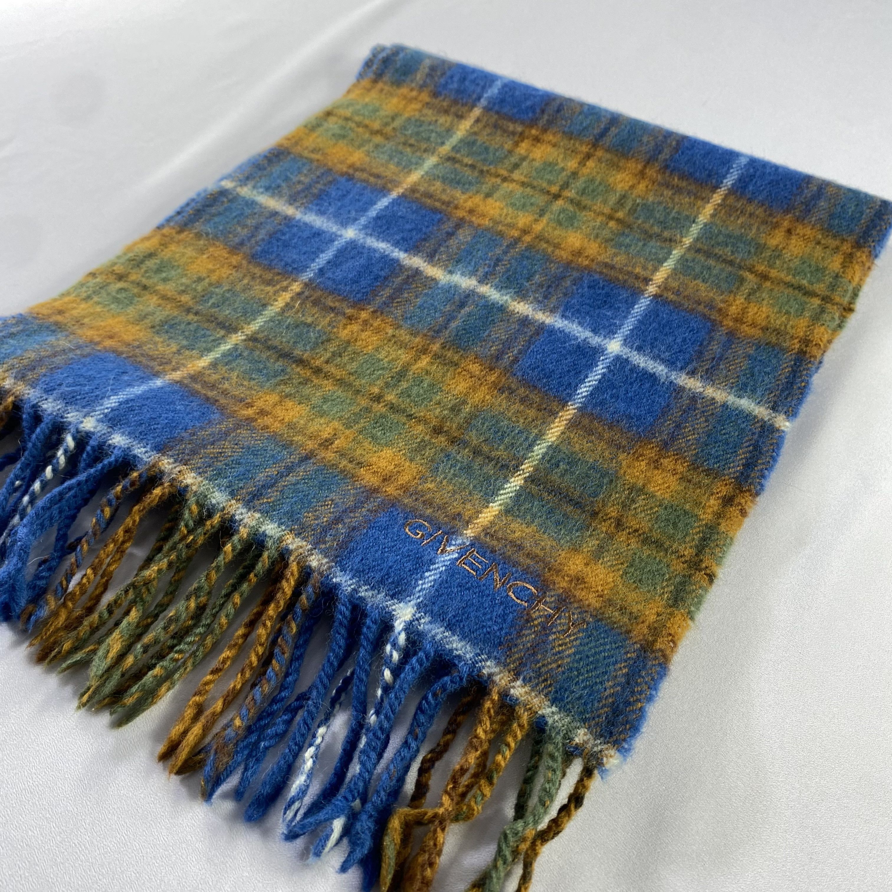 Givenchy × Vintage Givenchy Scarf Neck Wrap Wool Muffler Size ONE SIZE - 3 Thumbnail
