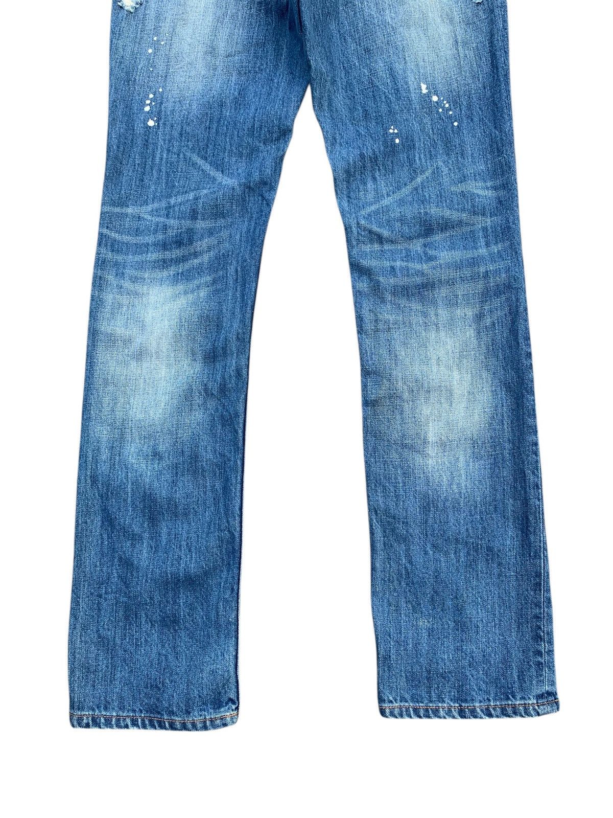 Kapital NUMBER (N)INE PATCHWORK MUSIC NOTE DISTRESSED DENIM JEANS Size US 30 / EU 46 - 7 Thumbnail