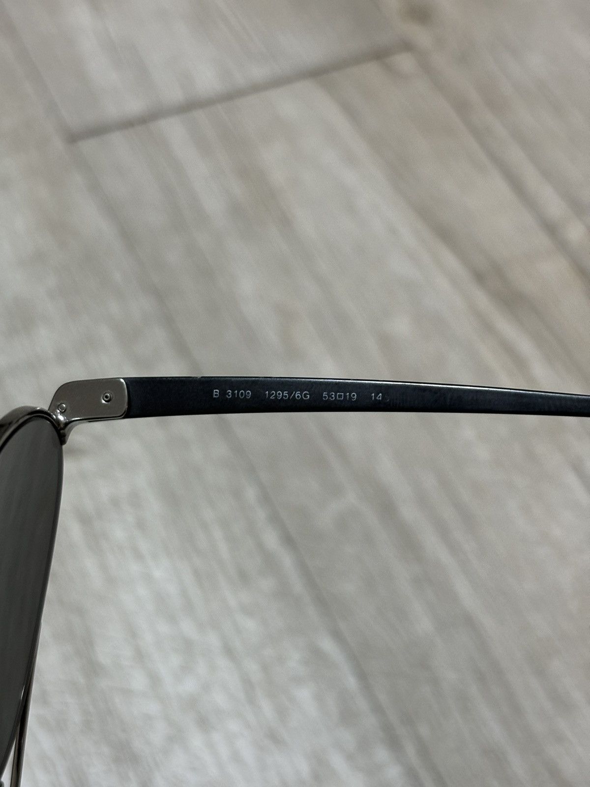 Burberry × Burberry Prorsum Unisex B-3109 Italy Big Logo Frame Metal-Matte Round Shape Sunglasses Size ONE SIZE - 14 Thumbnail