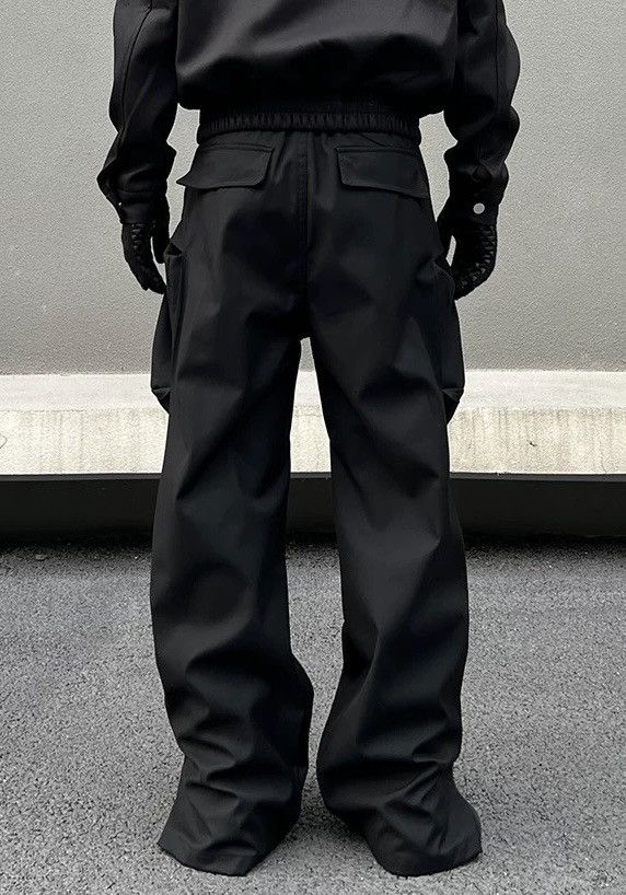 Japanese Brand × Vintage Retro punk zip-hem pleated cargo pants Size US 30 / EU 46 - 4 Thumbnail