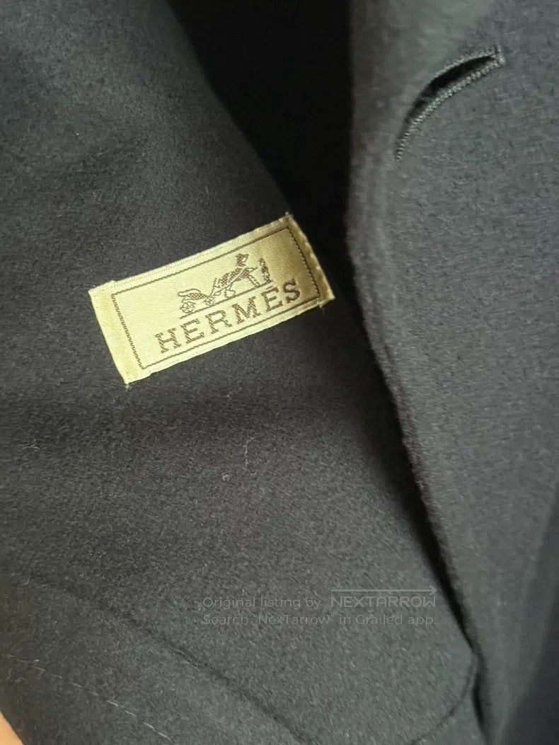Hermes Hermes Men's Cashmere Overcoat Size US S / EU 44-46 / 1 - 6 Thumbnail