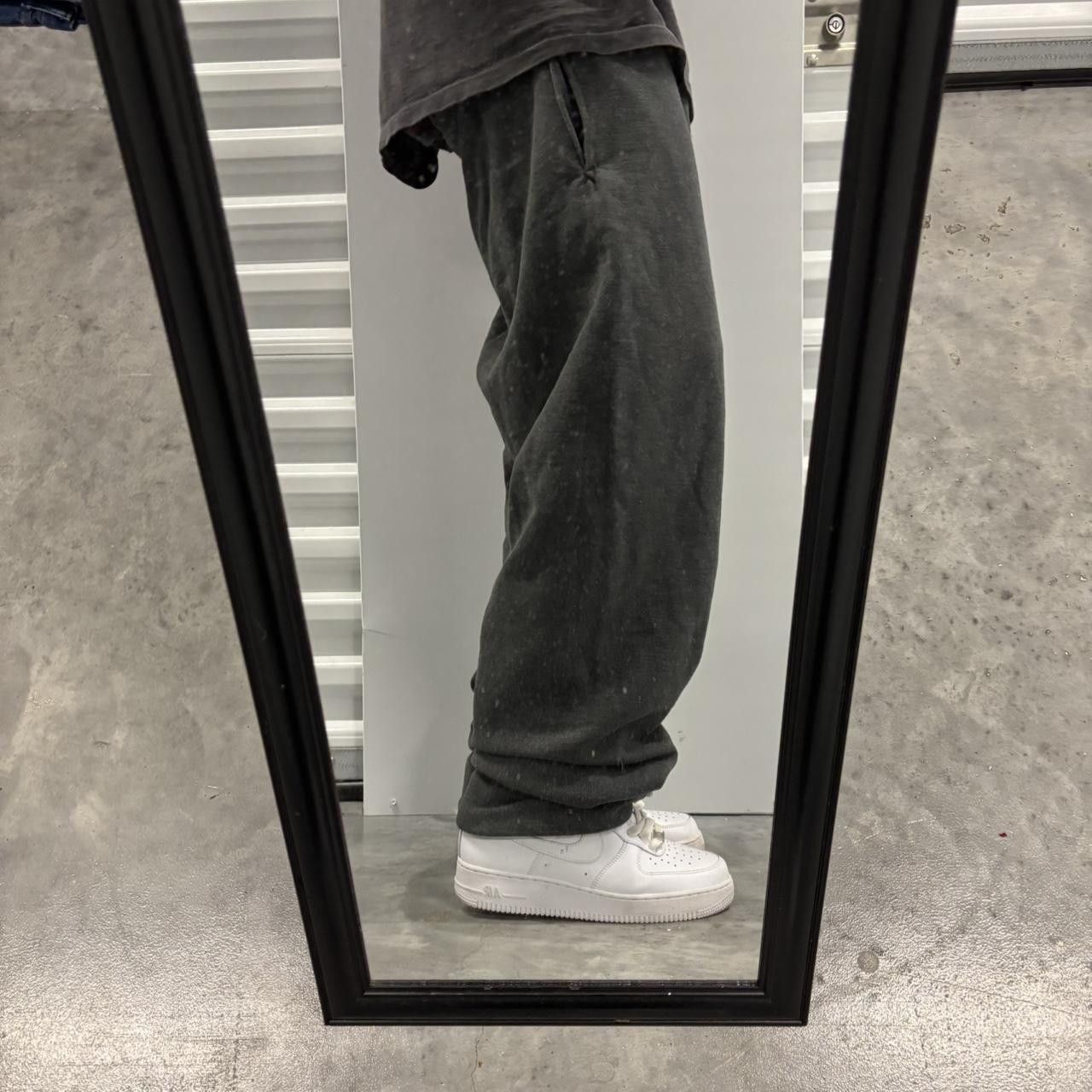 Russell Athletic × Vintage Crazy Vintage 90s Dark Grey Russell Essential Sweatpants! Size US 32 / EU 48 - 2 Thumbnail