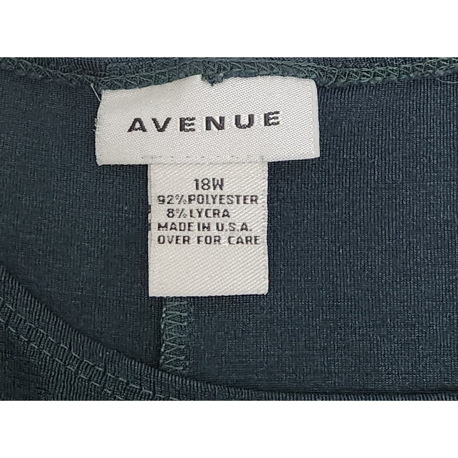 Other Avenue Forest Green Sleeveless Liquid Knit Maxi Dress 18W Size XXL / US 16-18 / IT 52-54 - 4 Thumbnail
