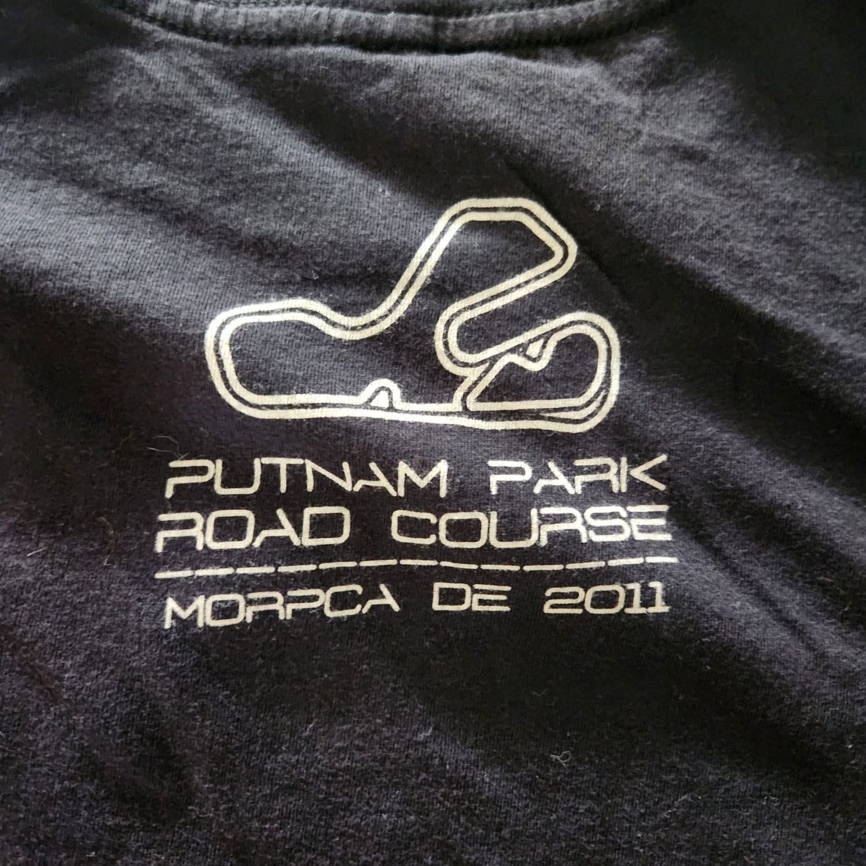 Hanes Porsche Road Course Racing Shirt Tee Small Wrap Around Print Putnam Park Size US S / EU 44-46 / 1 - 7 Thumbnail