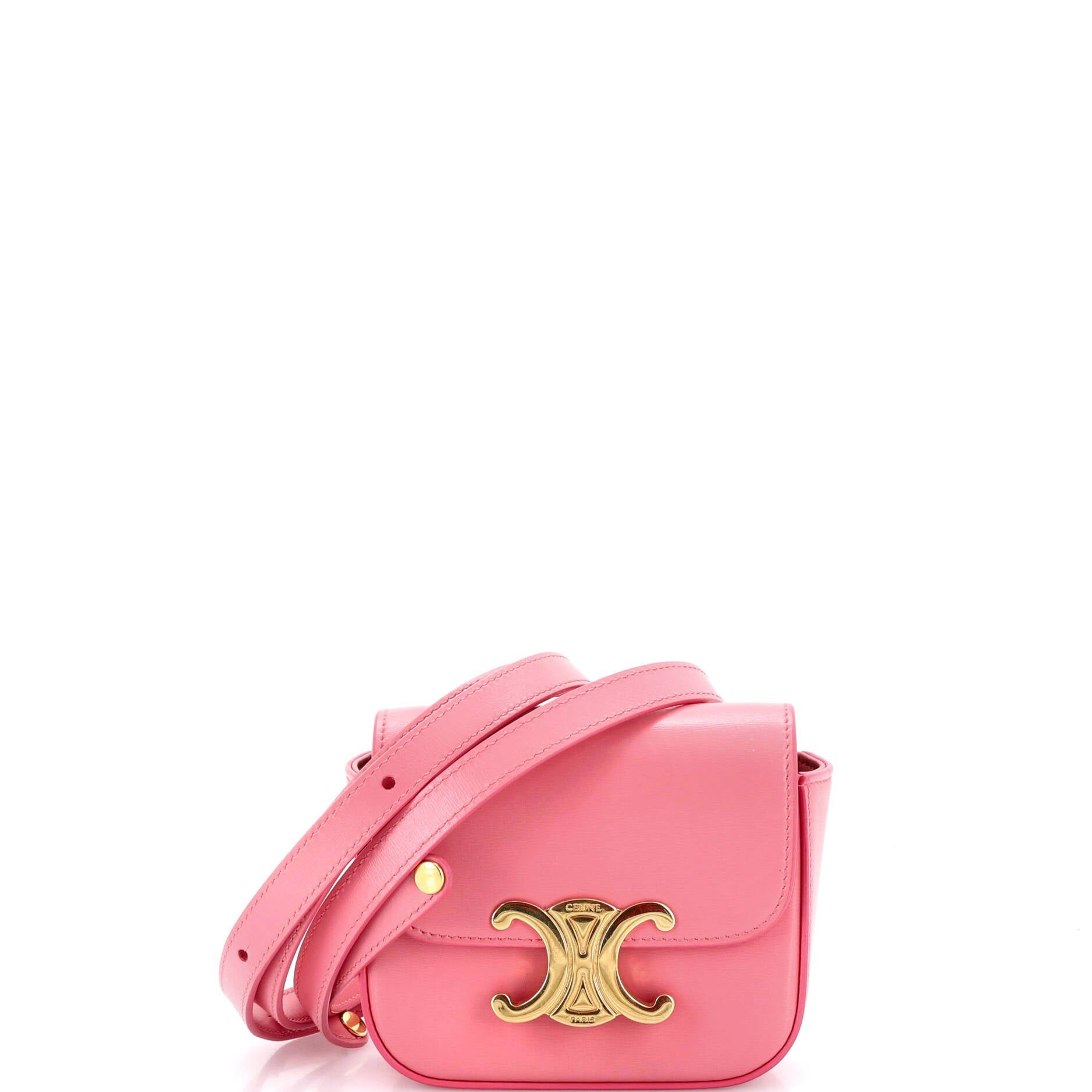 Celine Triomphe Shoulder Bag, Women's