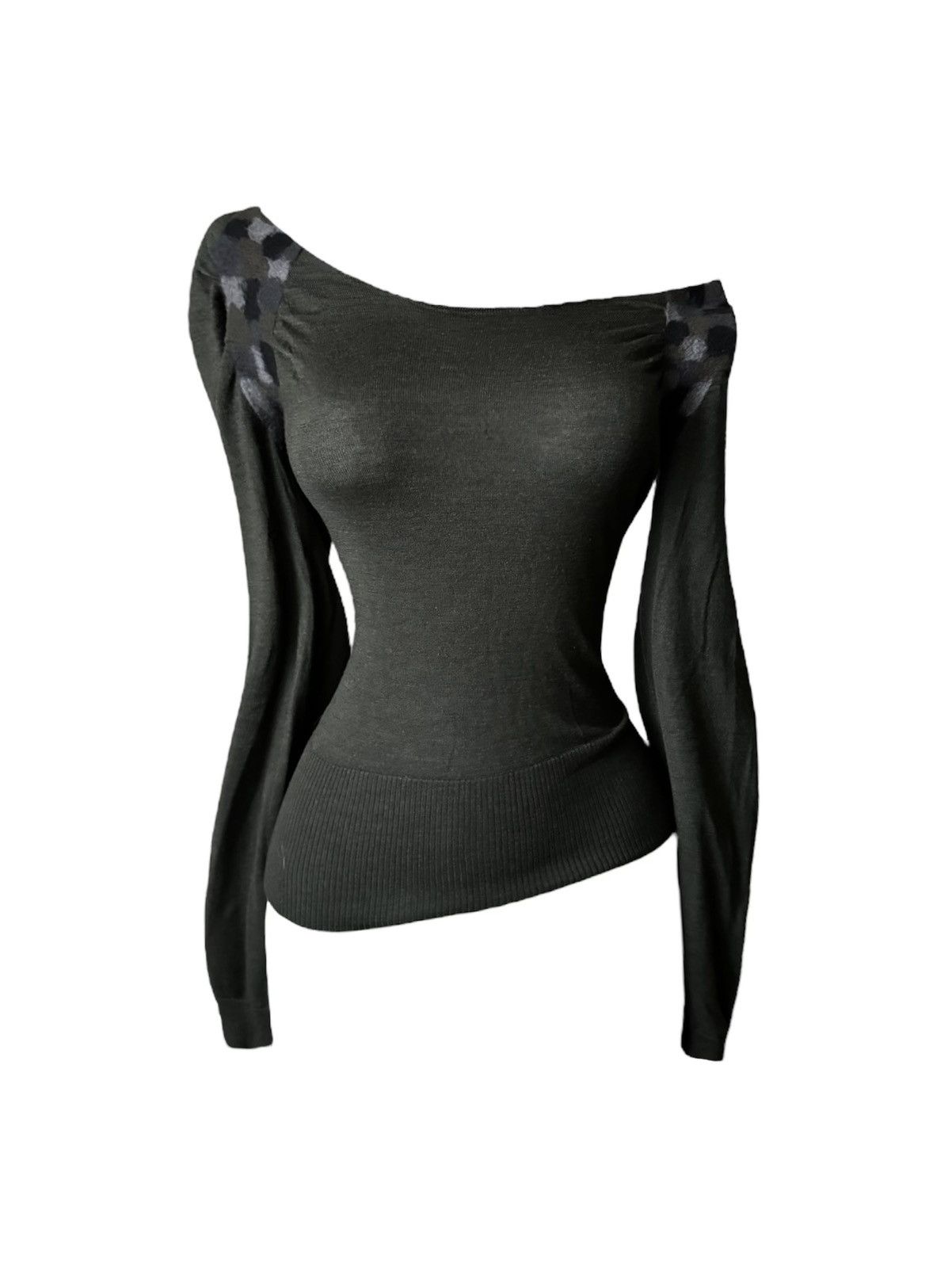 Prada Archive asymmetric Prada sweater Size S / US 4 / IT 40 - 1 Thumbnail