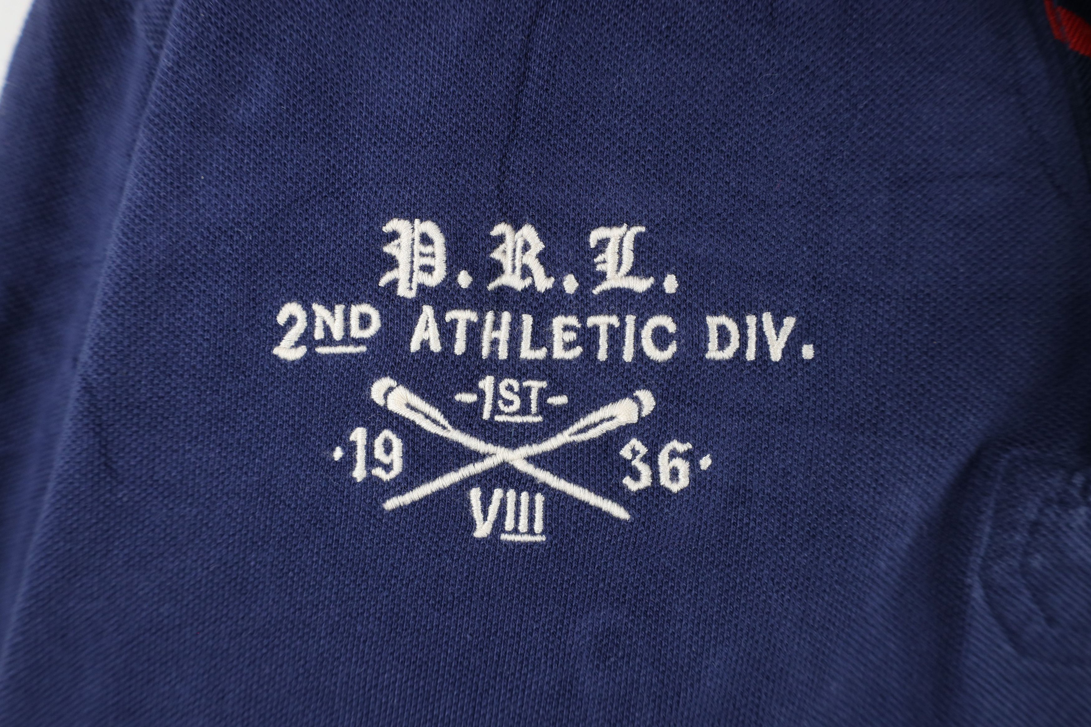Ralph Lauren Vintage Ralph Lauren Cup Rowing Long Sleeve Rugby Polo Size US XXL / EU 58 / 5 - 5 Thumbnail
