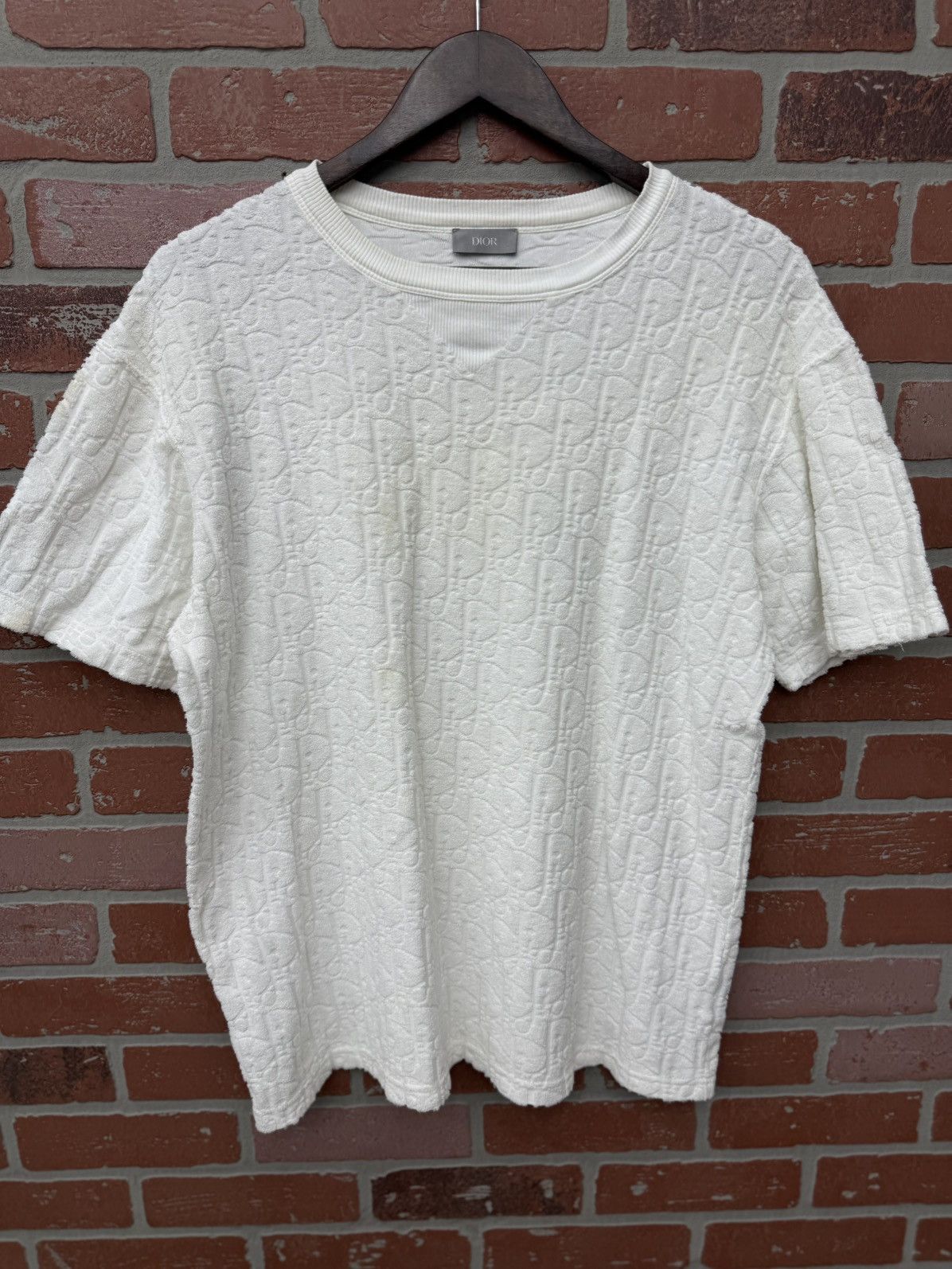 Dior Dior Oblique White Exlusive Color Tee Shirt Size Small Size US S / EU 44-46 / 1 - 5 Thumbnail