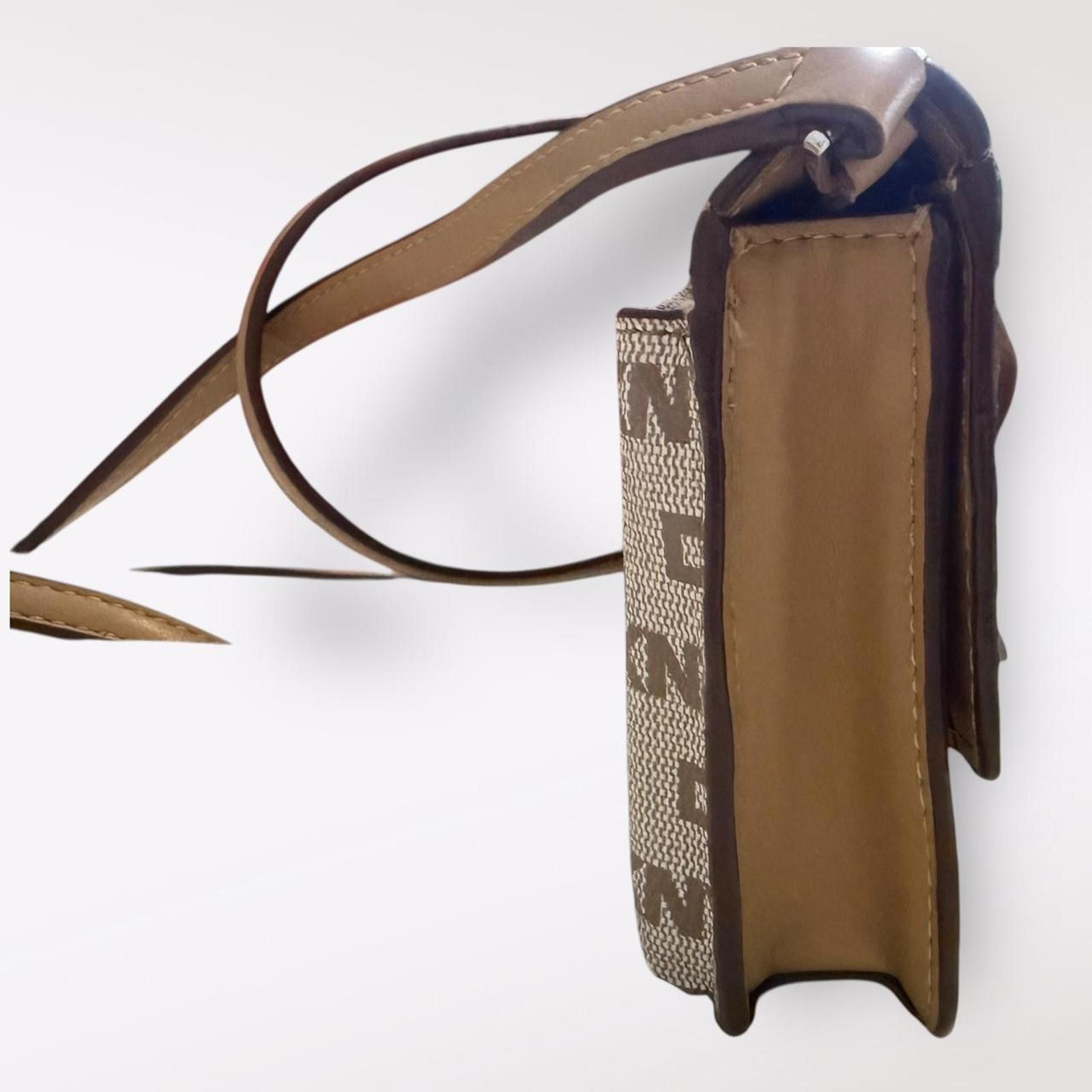 DKNY DKNY Women's Tan and Brown Crossbody Bag Size ONE SIZE - 6 Thumbnail