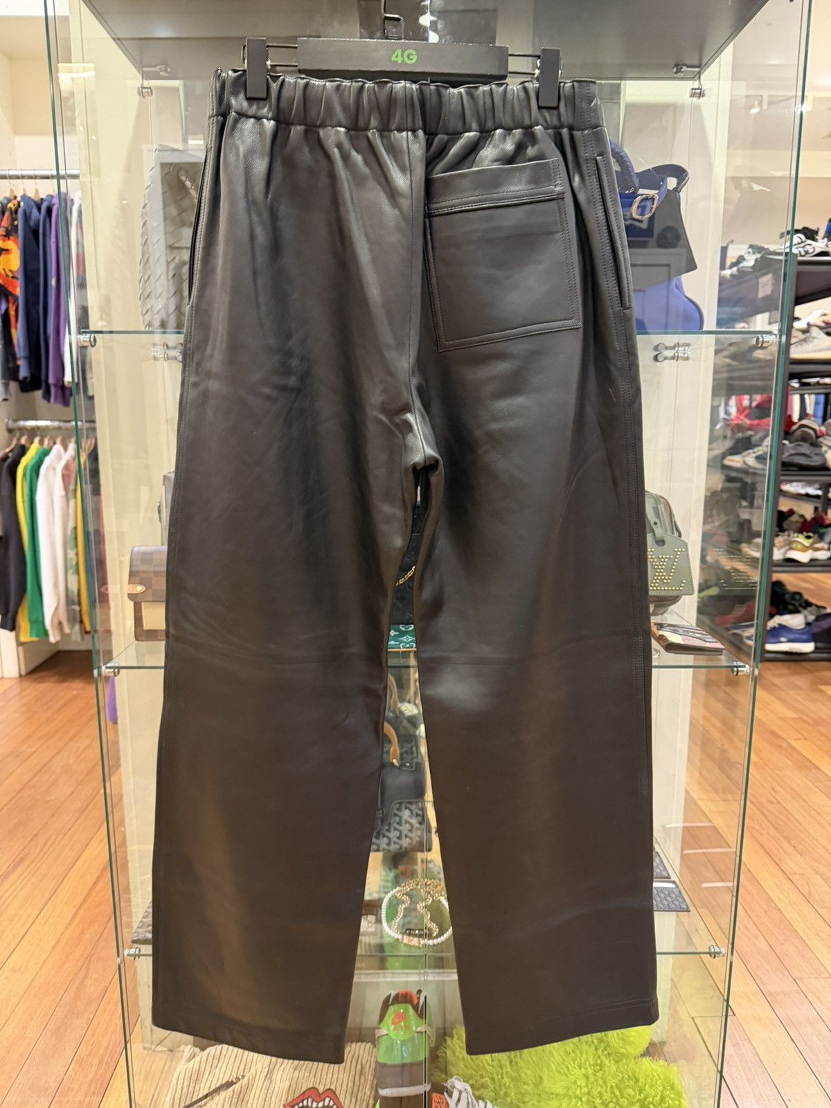 Bottega Veneta Bottega Veneta Leather Pants Size US 32 / EU 48 - 2 Thumbnail