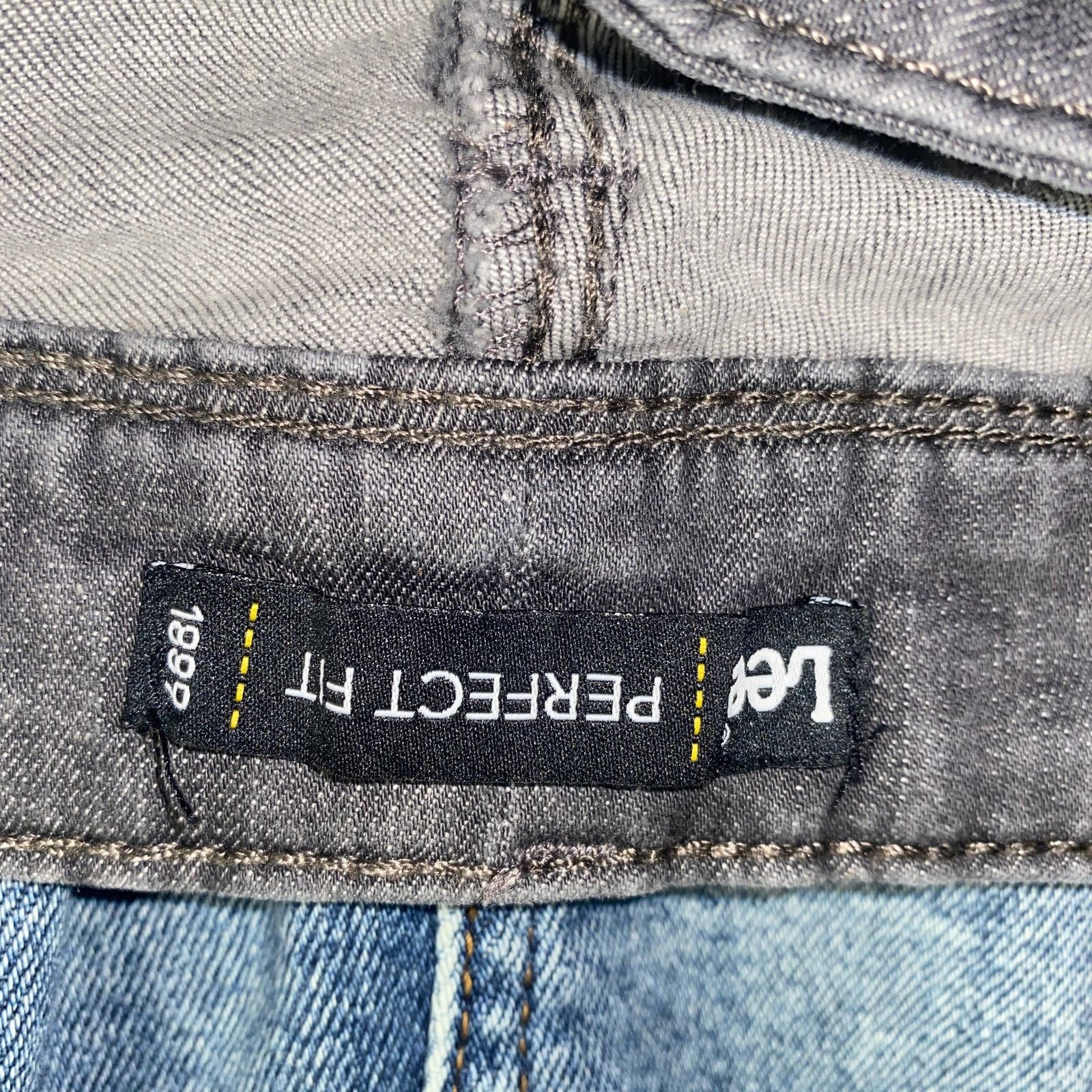 Lee Lee Gray Wash Denim Perfect Fit Skinny Jeans Women's Size 8 Size 30" / US 8 / IT 44 - 5 Thumbnail