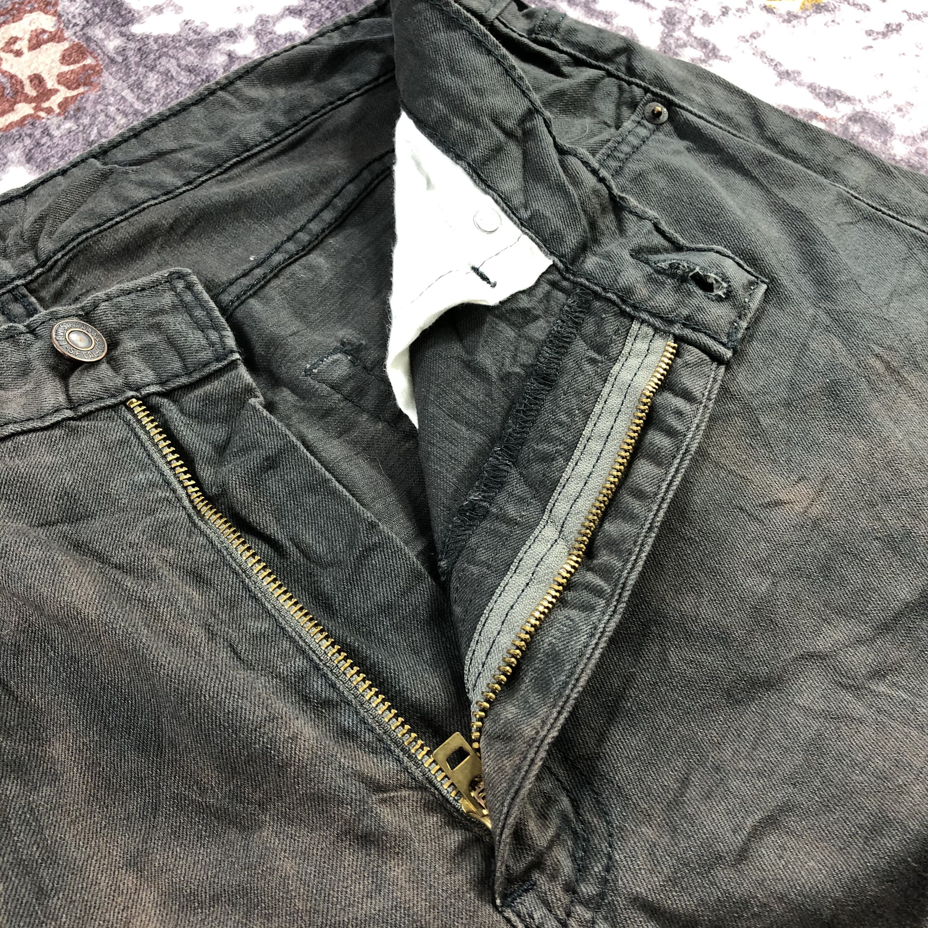 Levi's × Vintage Vintage Faded Black Levis 505 Jeans-JM3167 Size US 36 / EU 52 - 7 Thumbnail