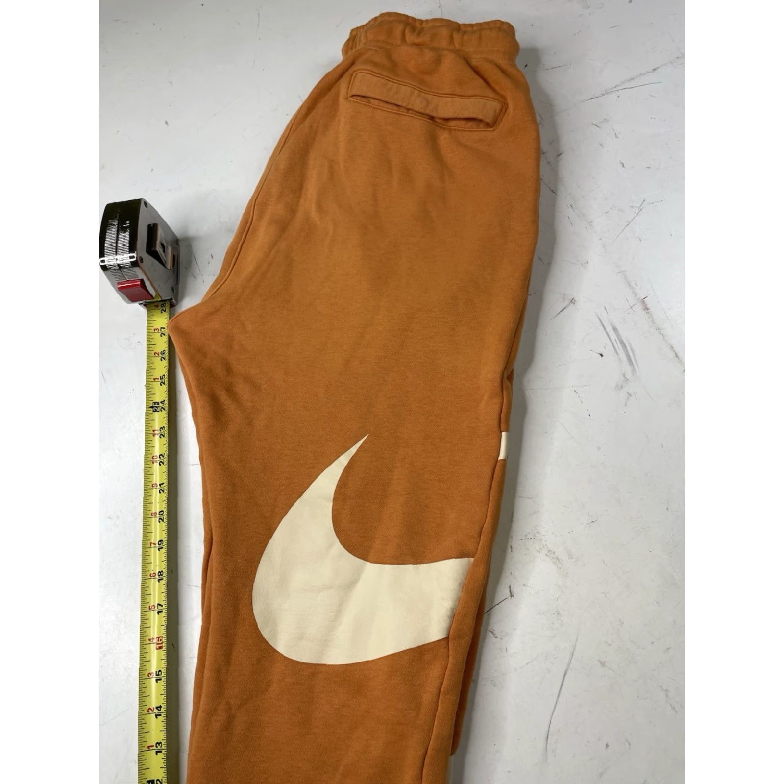 Nike Nike Sportswear Fleece Sweatpants Joggers DD6001-808 Orange M Mens Pants Size US 31 - 3 Thumbnail