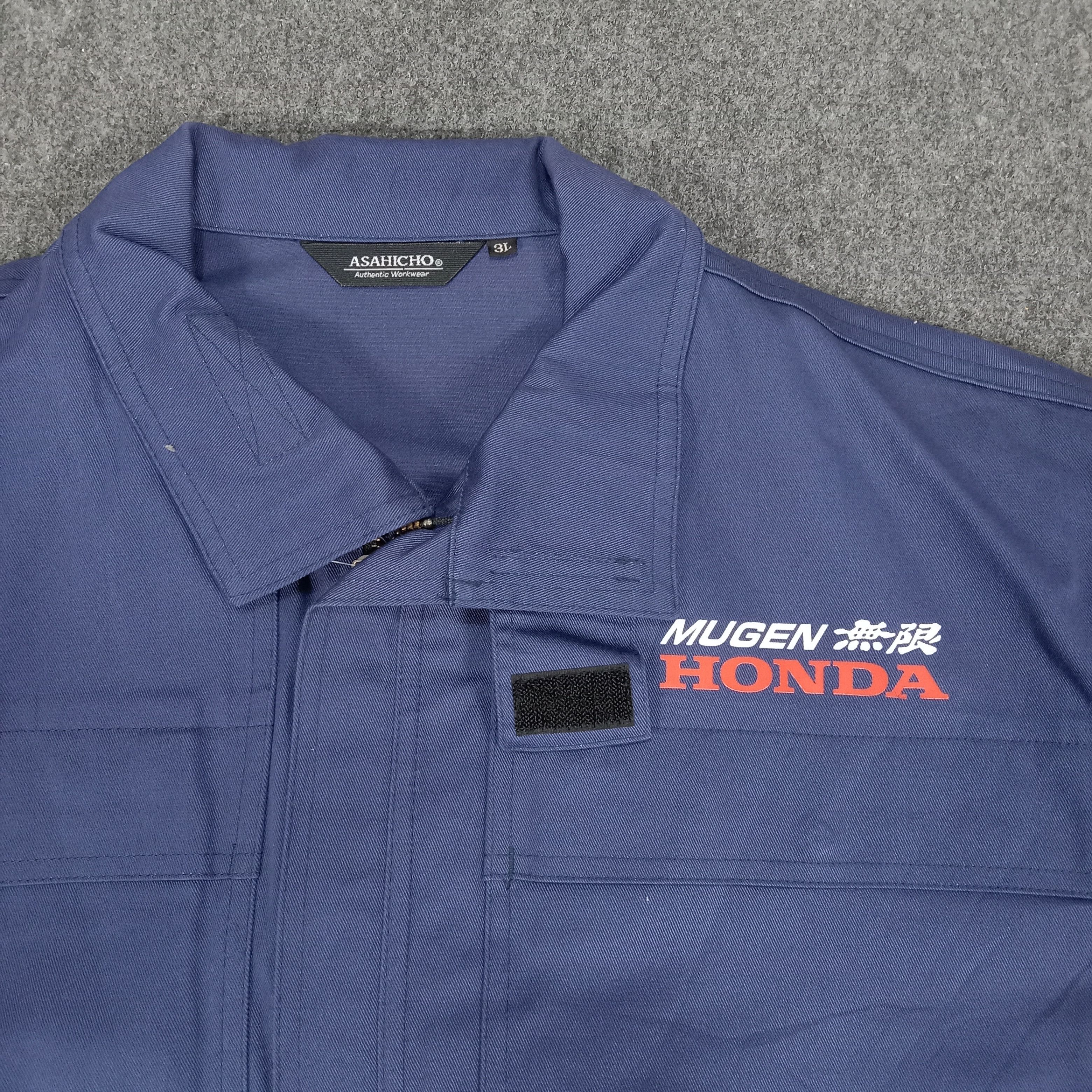 Honda × Vintage Mugen Honda Japanese Racing Team Custom Art Jacket Size US XL / EU 56 / 4 - 4 Thumbnail