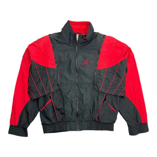 激レア！！ 90s NIKE Air Jordan Flight ジャケット RARE Vintage 90's Nike Air Jordan Flight Puffer Jacket Red