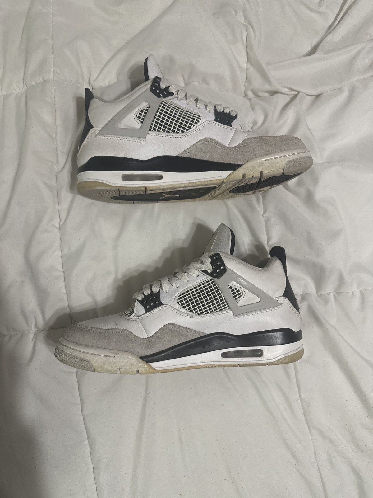Jordan Brand Air Jordan 4 Retro Military Black Size US 11 / EU 44 - 7 Thumbnail