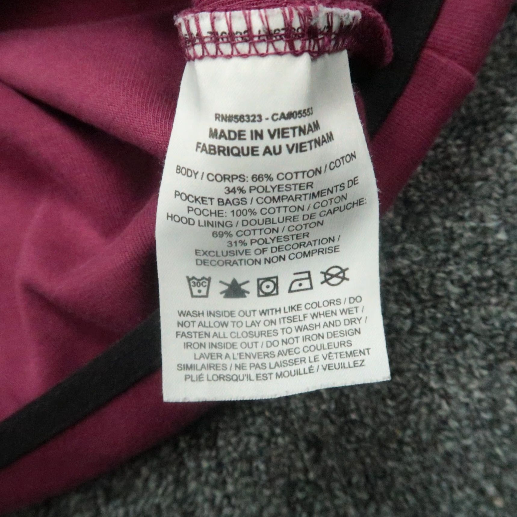 Nike Nike Hoodie Men M Rosewood Black Sportswear Full Zip Hooded Pockets Size US M / EU 48-50 / 2 - 7 Thumbnail