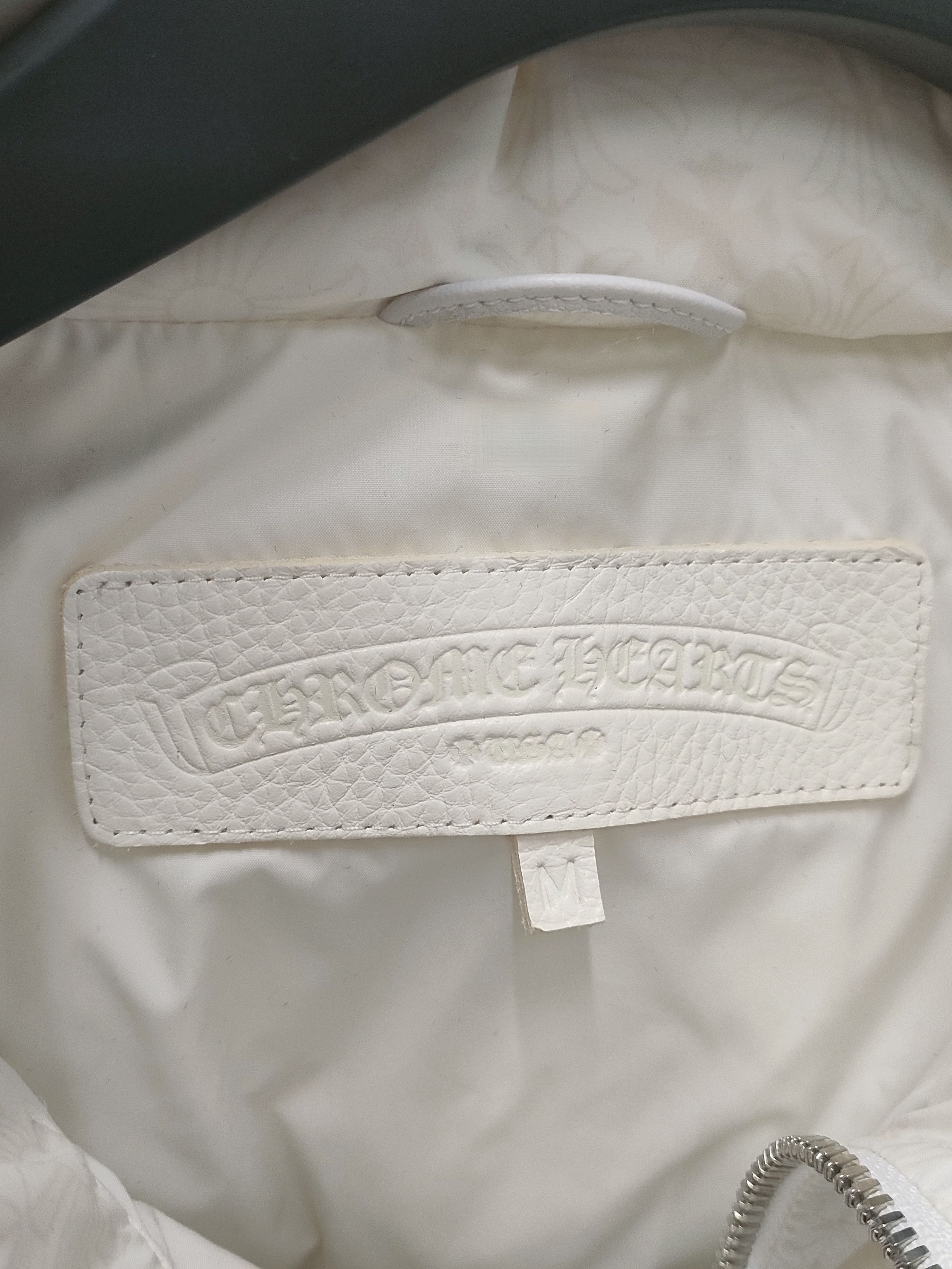 Chrome Hearts Chrome Hearts White Monogram Cropped Puffer Down Jacket Size S / US 4 / IT 40 - 3 Thumbnail