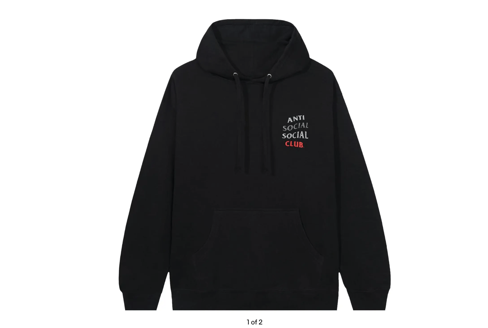 Anti Social Social Club Anti Social Social Club 99 Retro IV Hoodie Black Sz (M) Size US M / EU 48-50 / 2 - 2 Thumbnail