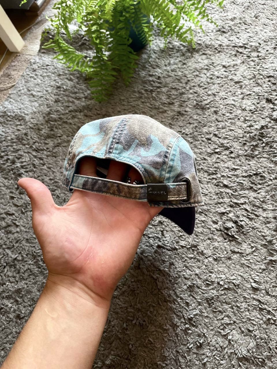 Diesel × Vintage Diesel Cap Streetwear Archive Vintage Center Logo Y2k Rare Size ONE SIZE - 5 Thumbnail