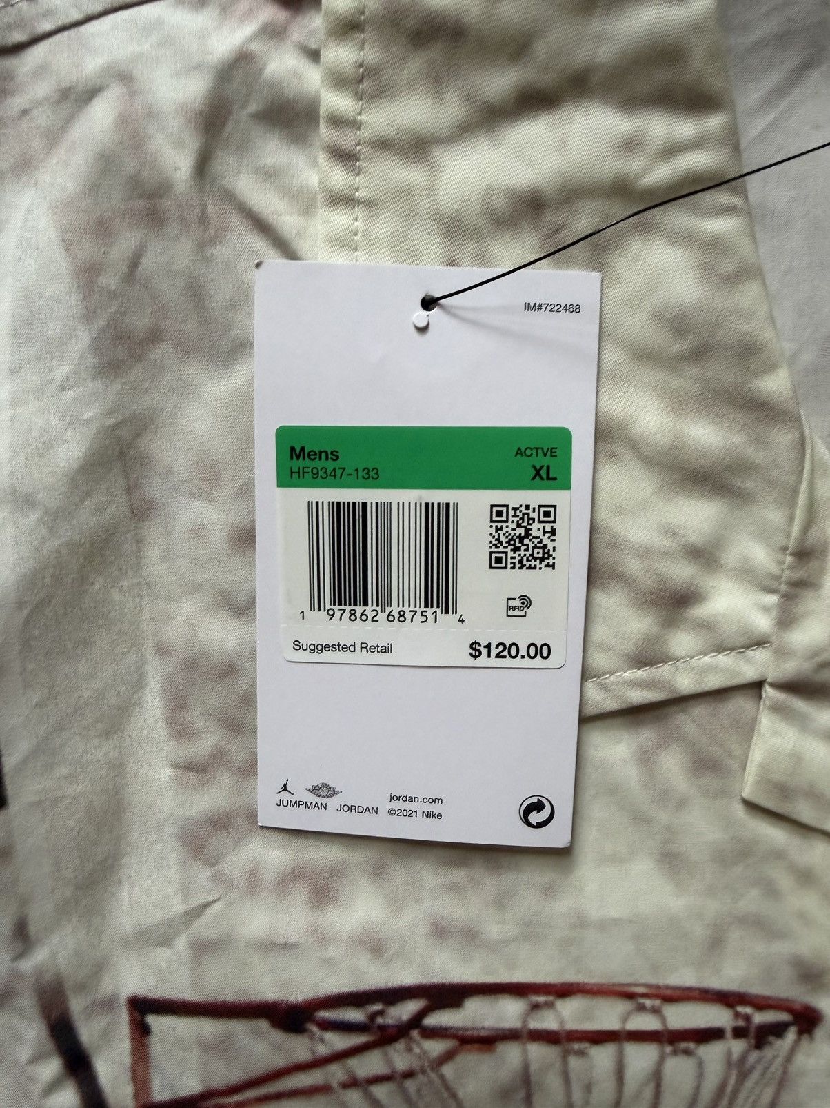 Jordan Brand Jordan Camp Button Up Shirt New Size US XL / EU 56 / 4 - 7 Thumbnail