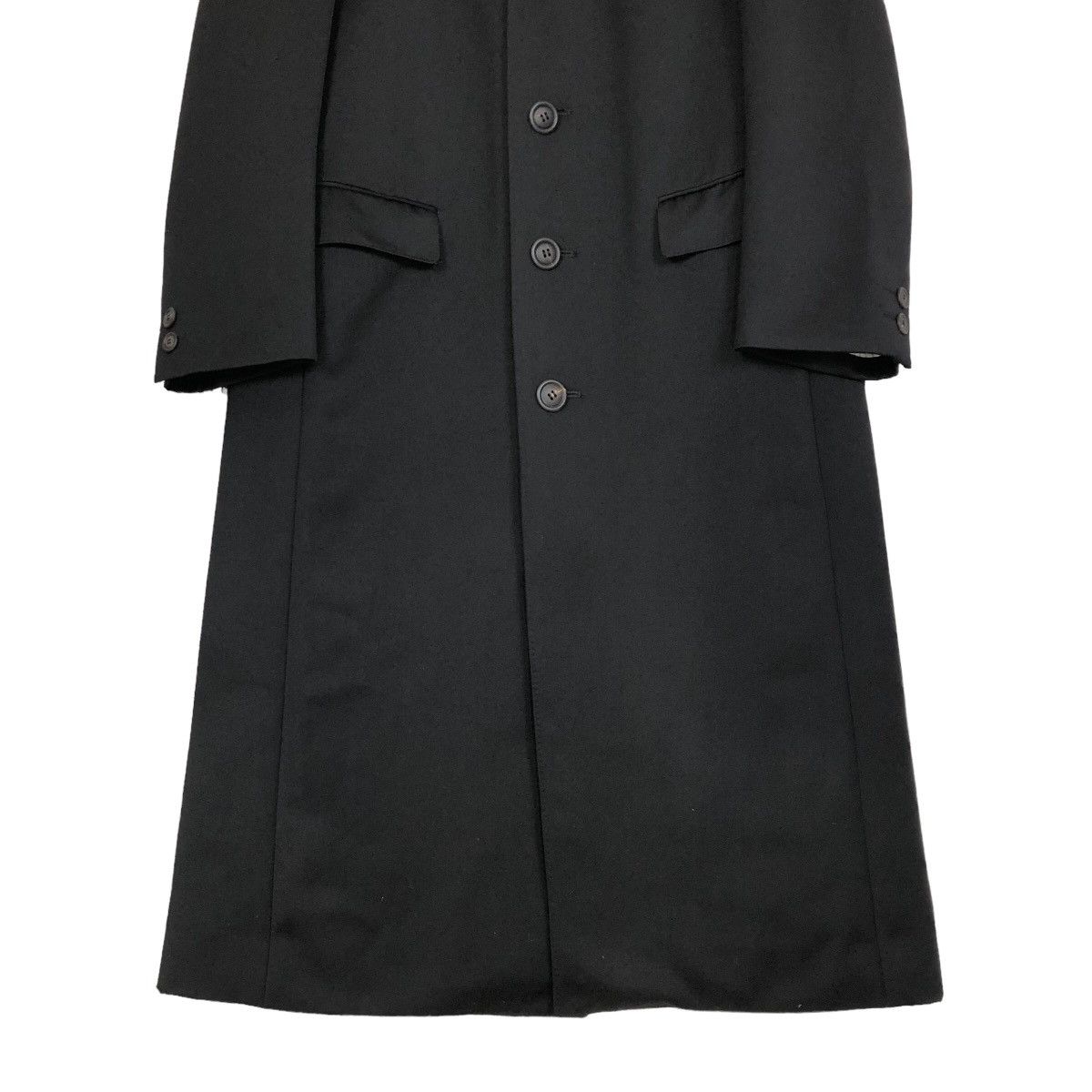 Issey Miyake Vintage Issey Miyake Men 2000 A/W Laine Wool Overcoat Size US M / EU 48-50 / 2 - 8 Thumbnail