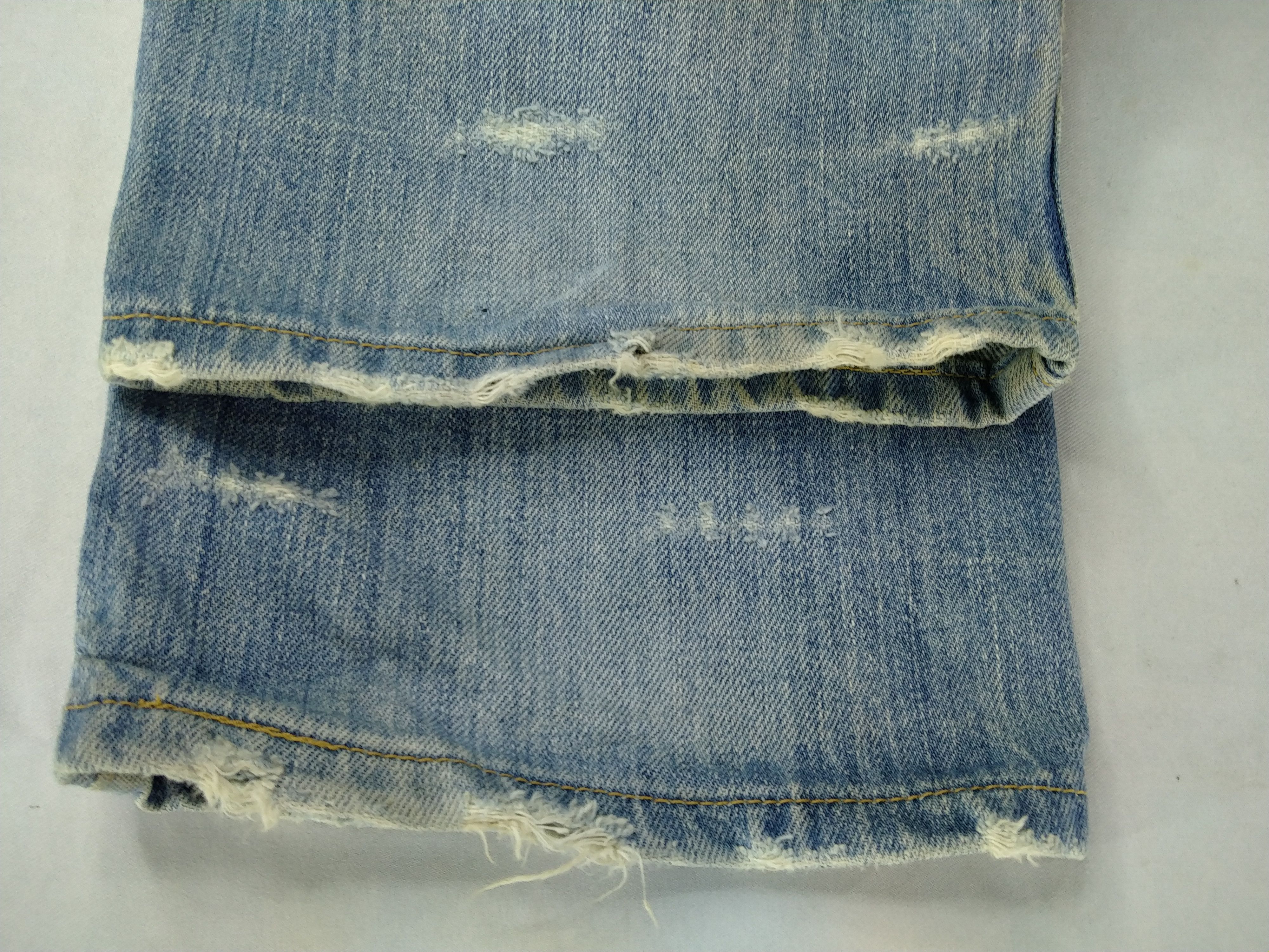 Japanese Brand Light Blue Wash Vintage Levi's 501 Jeans 30x31 Denim -JN890 Size US 30 / EU 46 - 11 Thumbnail