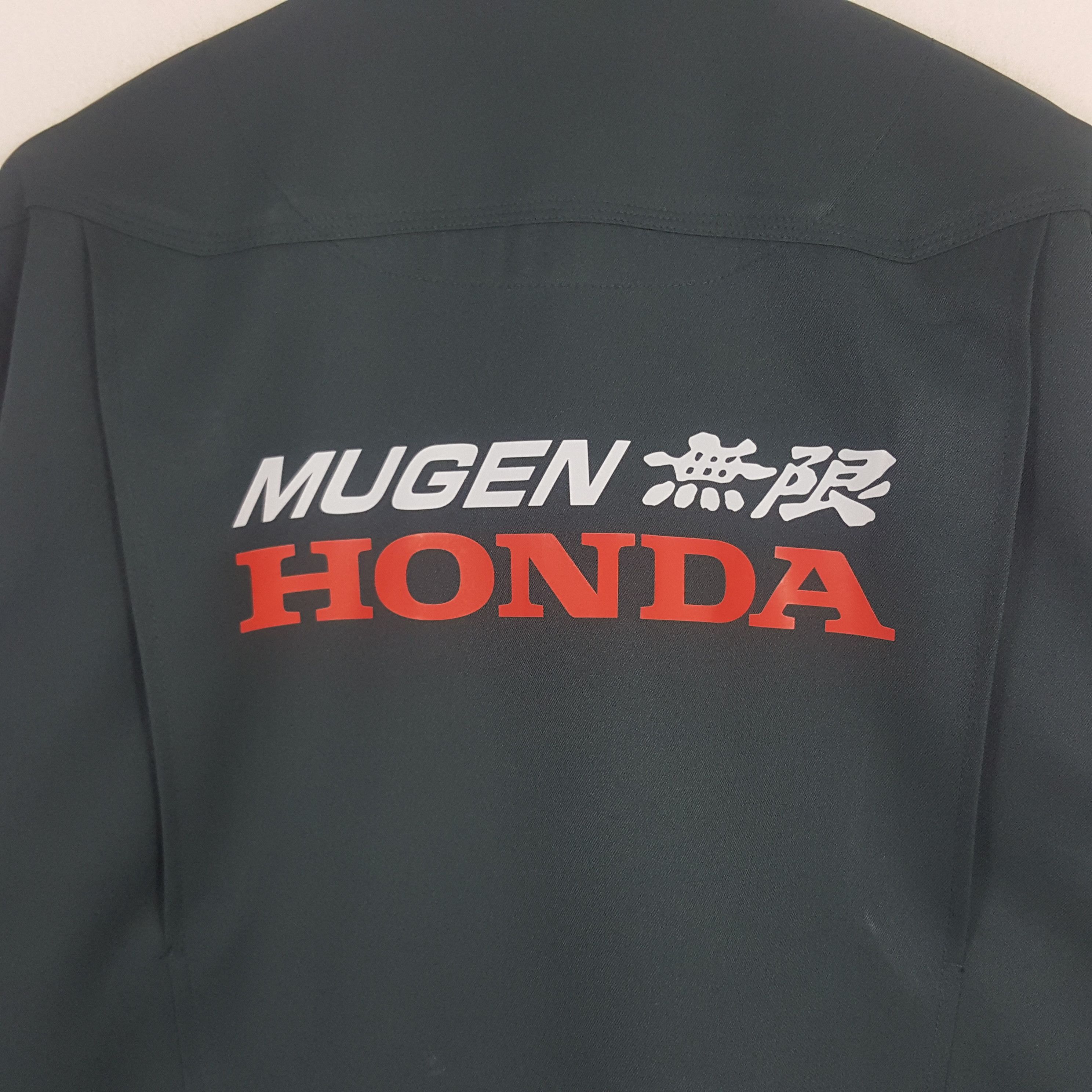 Honda × Japanese Brand × Vintage Vintage Mugen Honda Japanese Racing Team Custom Art Jacket Size US M / EU 48-50 / 2 - 2 Thumbnail