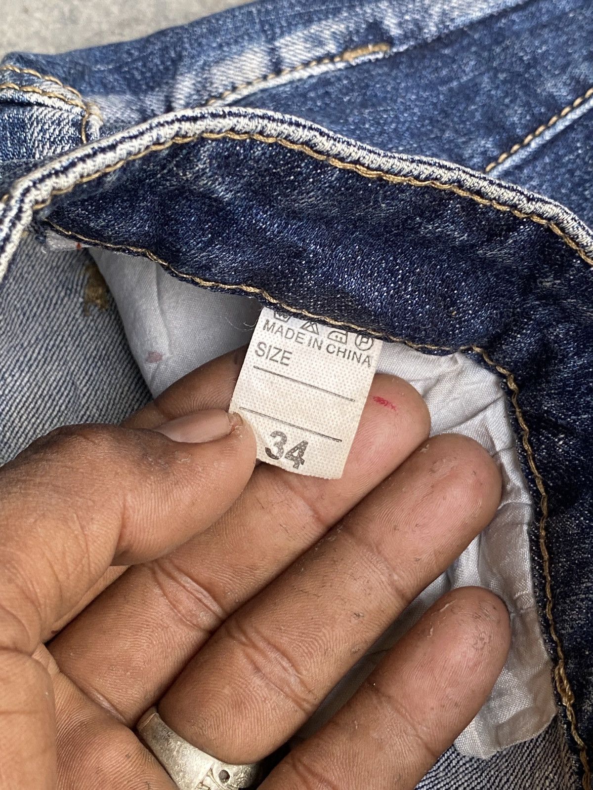 If Six Was Nine × Japanese Brand Blepa jeans rare skiny denim Size US 32 / EU 48 - 12 Thumbnail
