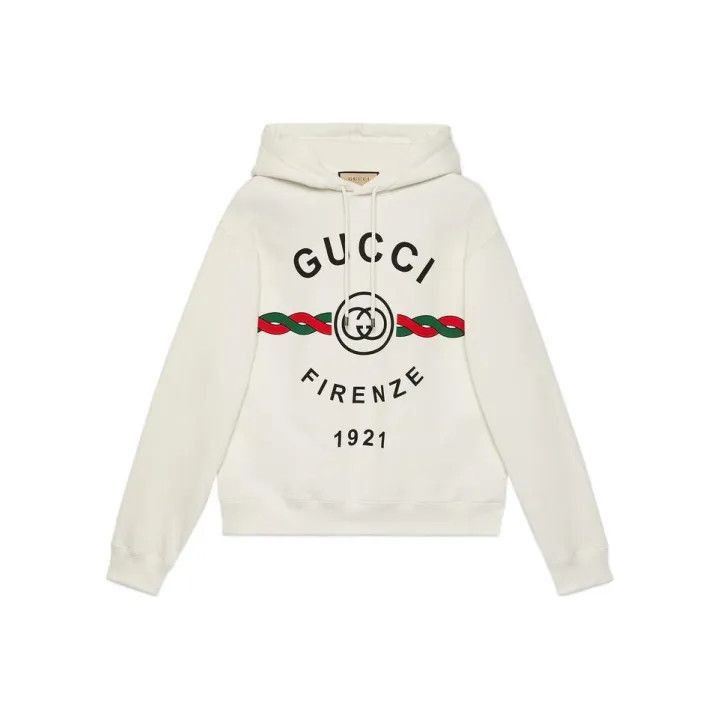 Gucci Gucci Gucci SS22 Logo Print Hoodie for Men -2506 Size US S / EU 44-46 / 1 - 1 Thumbnail