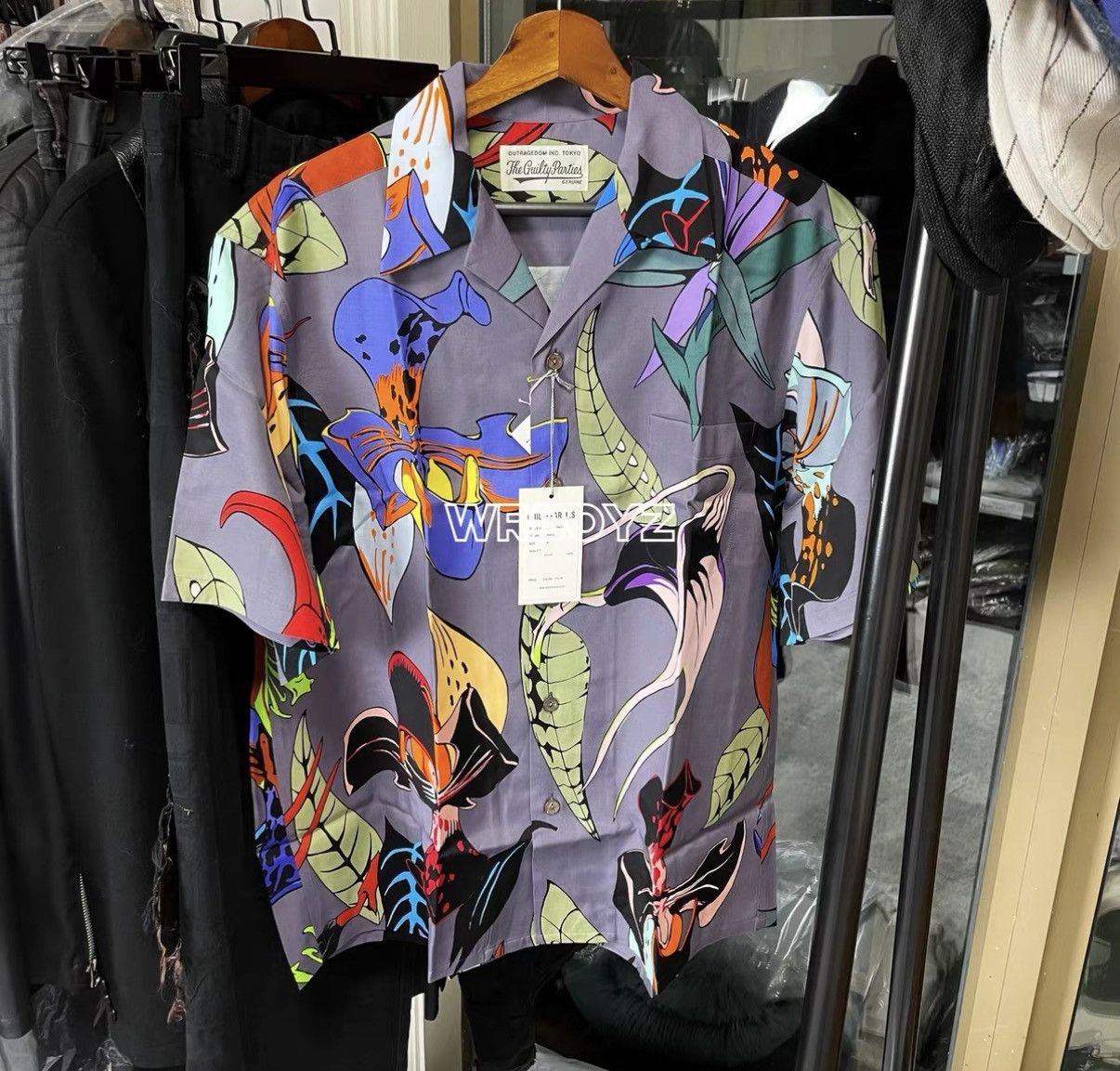 Wacko Maria Wacko Maria 22SS Floral Print Short Sleeve Shirt J29 Size US M / EU 48-50 / 2 - 3 Thumbnail