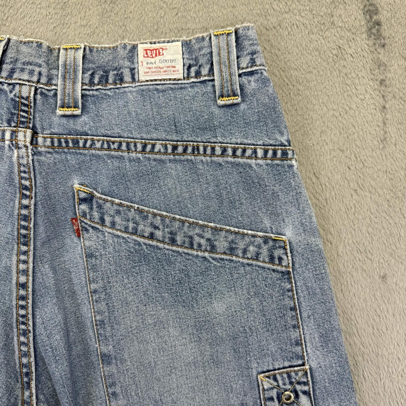 Levi's Levi's 579 Vintage Loose Fit Caroenter Denim Jeans Size US 28 / EU 44 - 5 Thumbnail